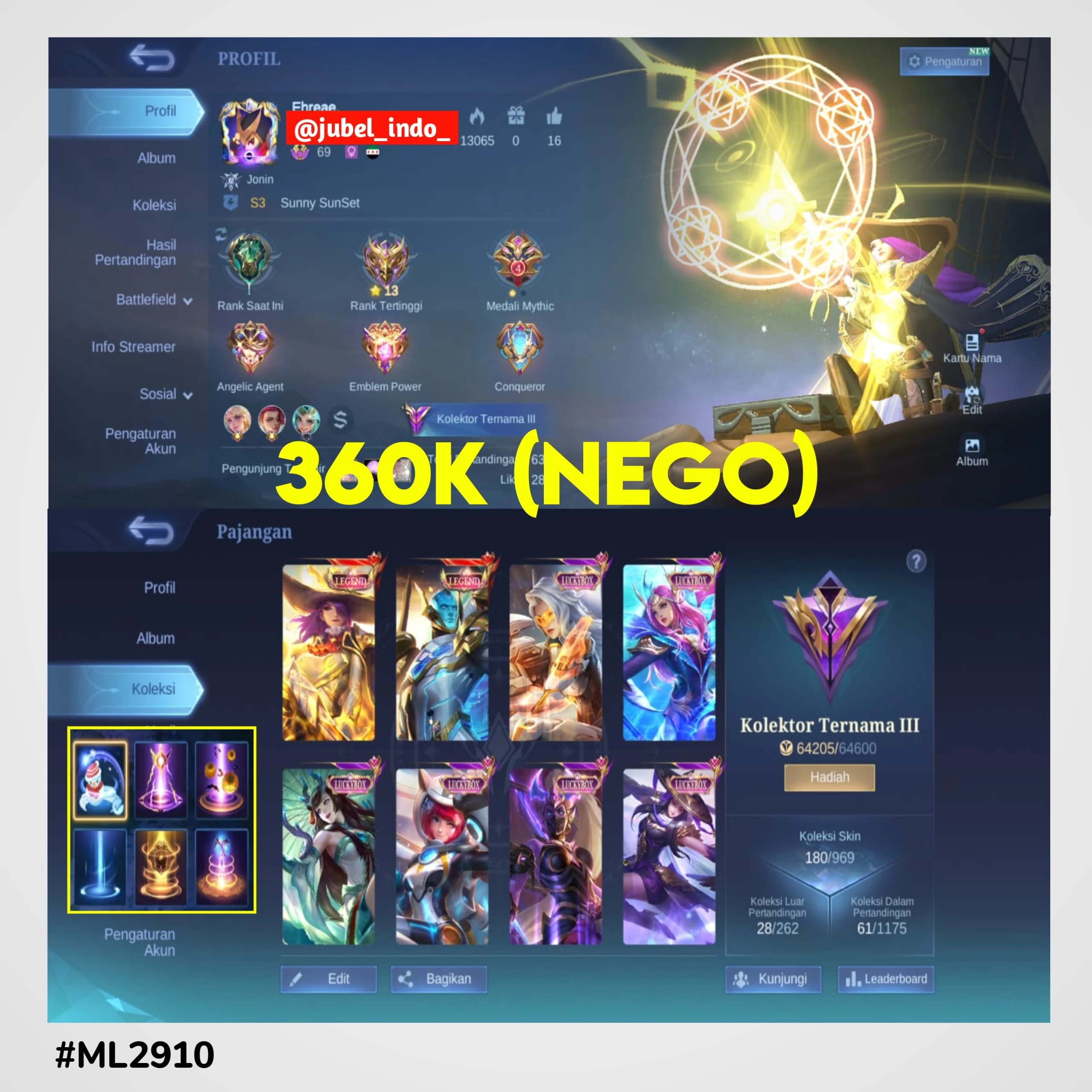 STOK ML #ML2910