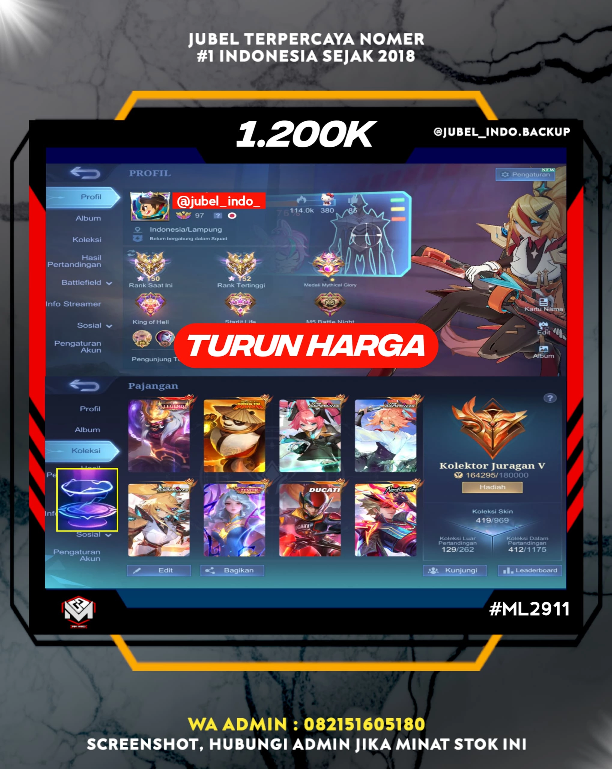 STOK ML #ML2911
