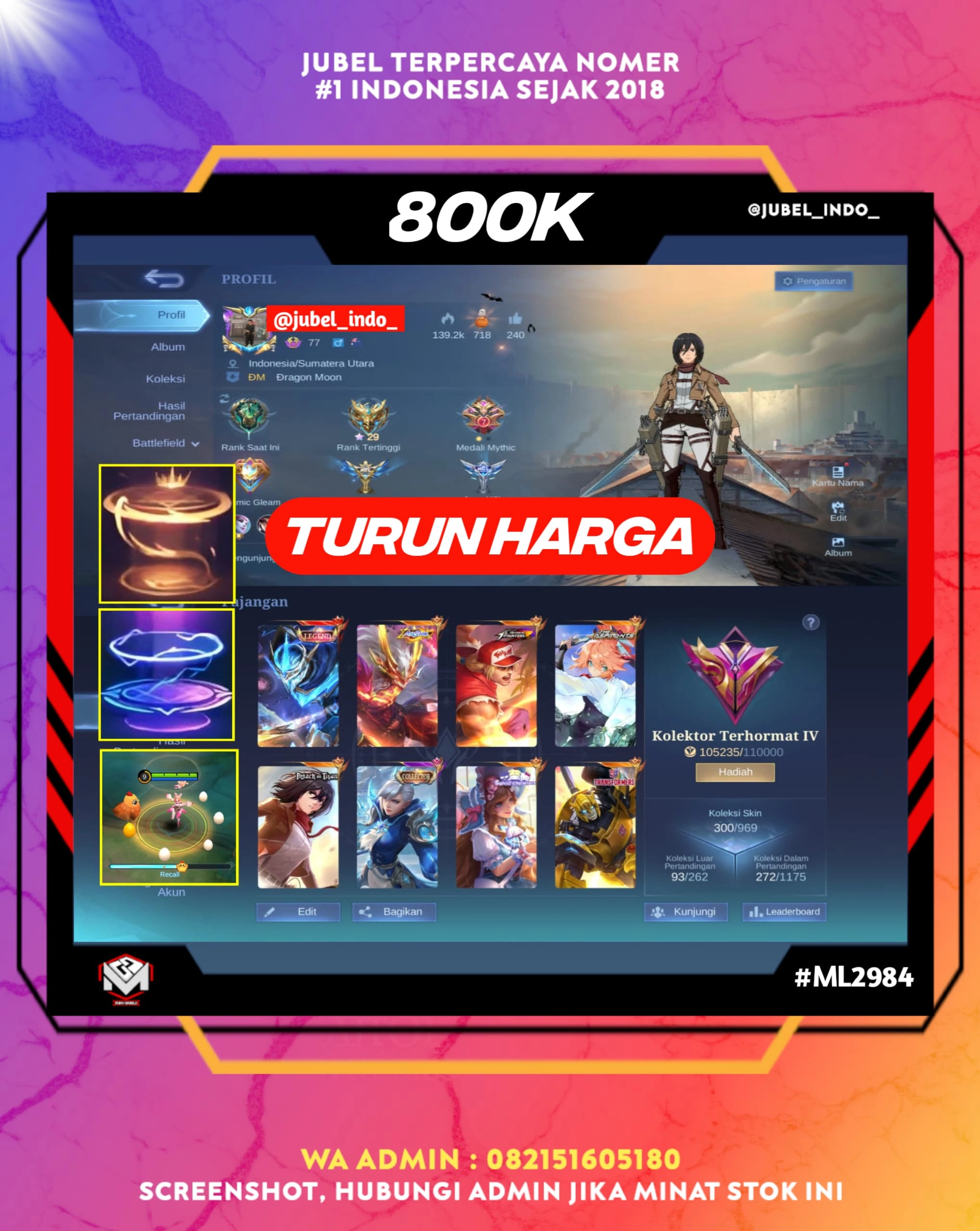 STOK ML #ML2984