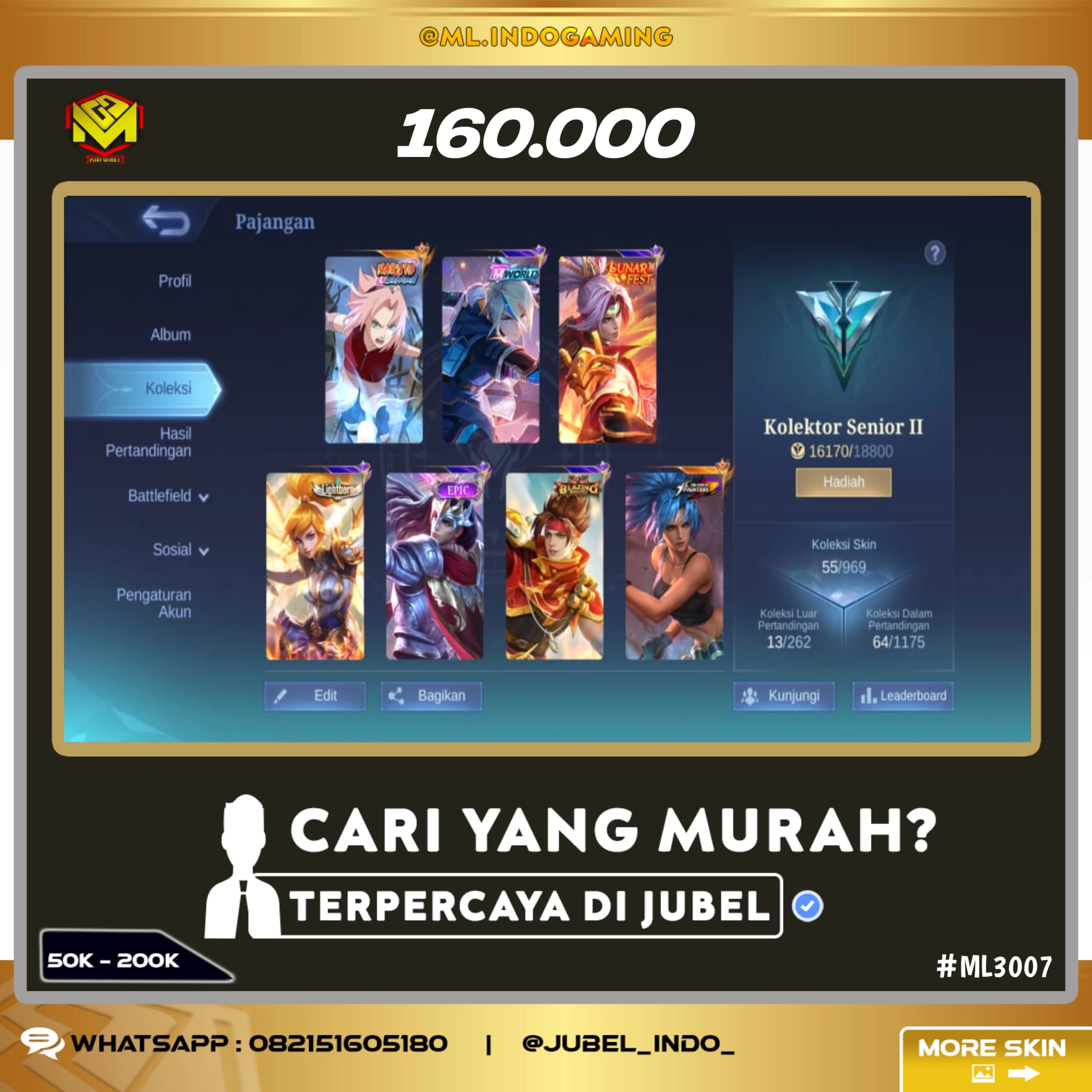 STOK ML #ML3007
