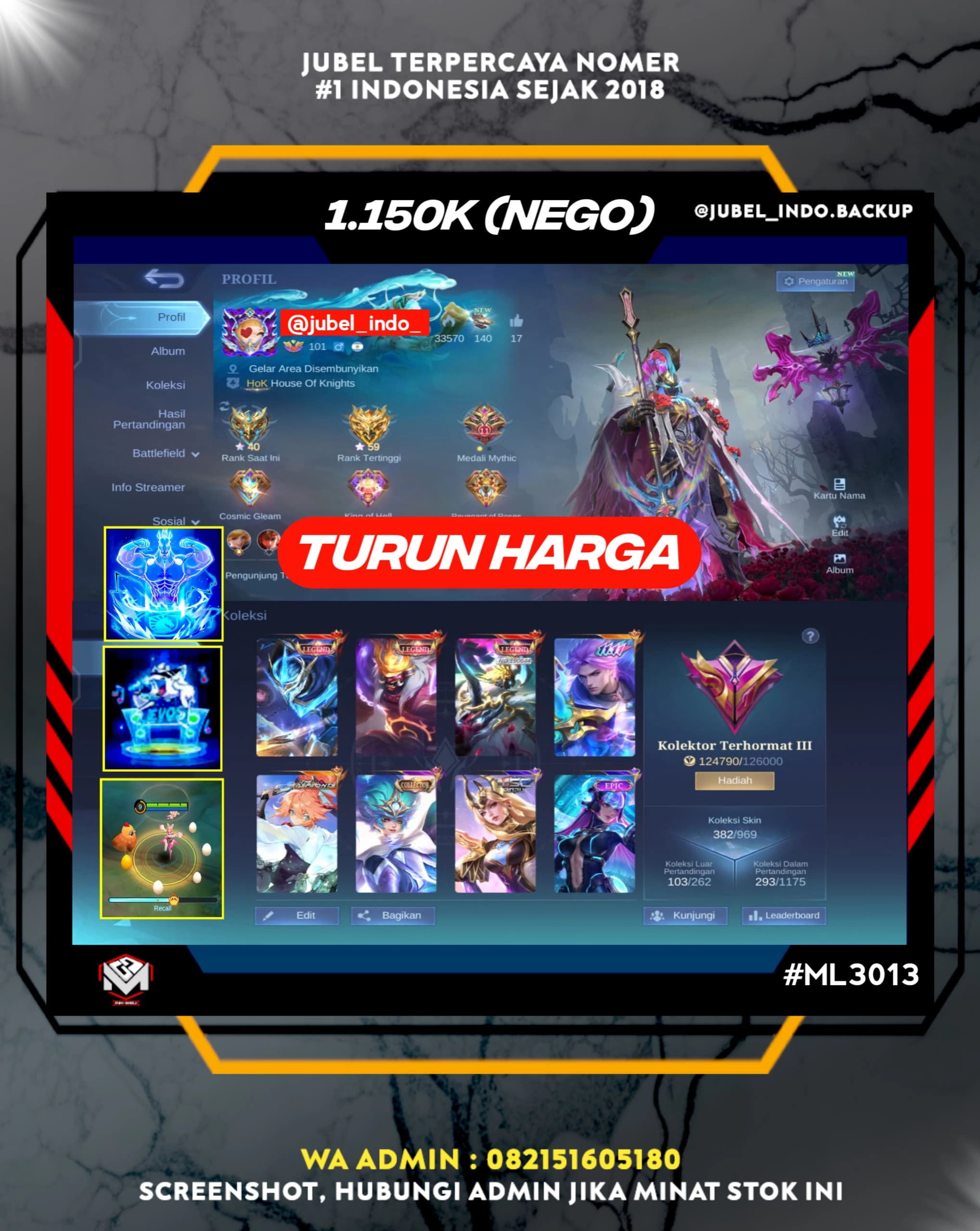 STOK ML #ML3013