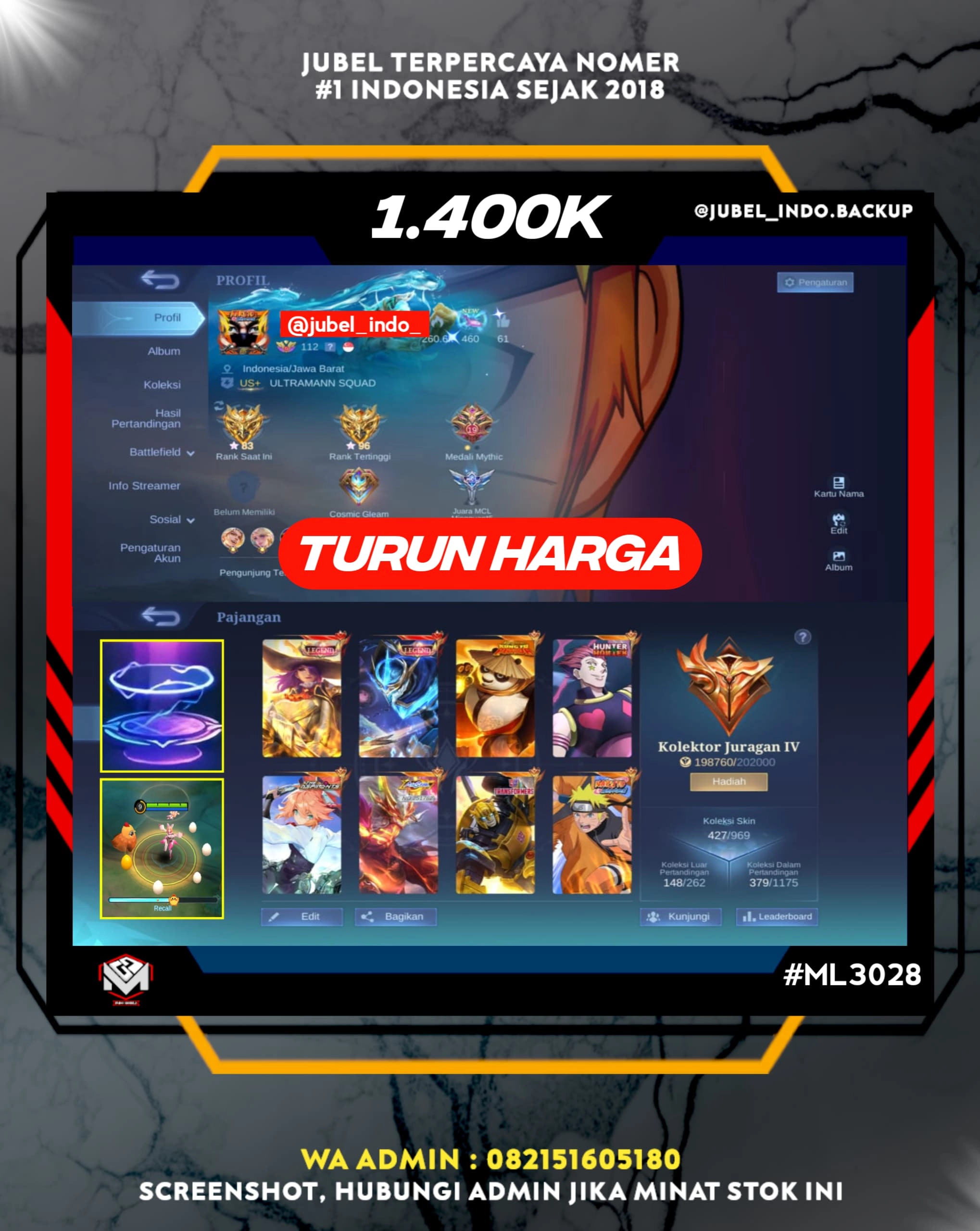 STOK ML #ML3028
