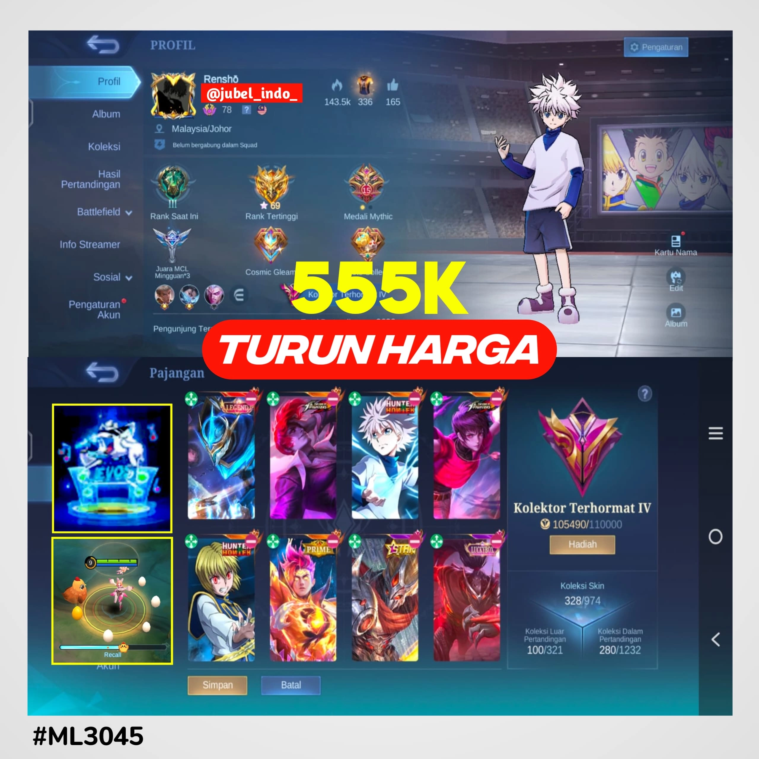 STOK ML #ML3045