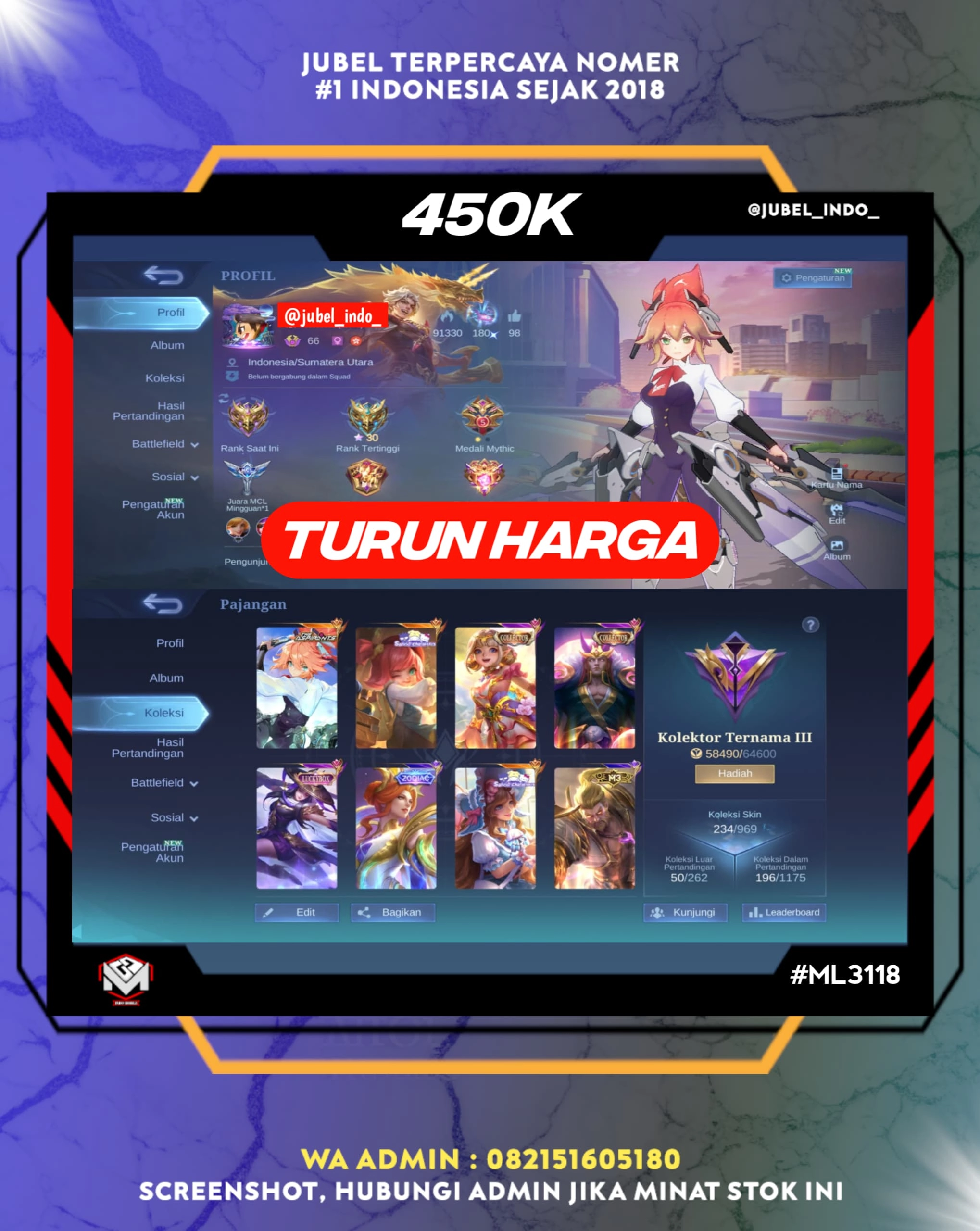 STOK ML #ML3118