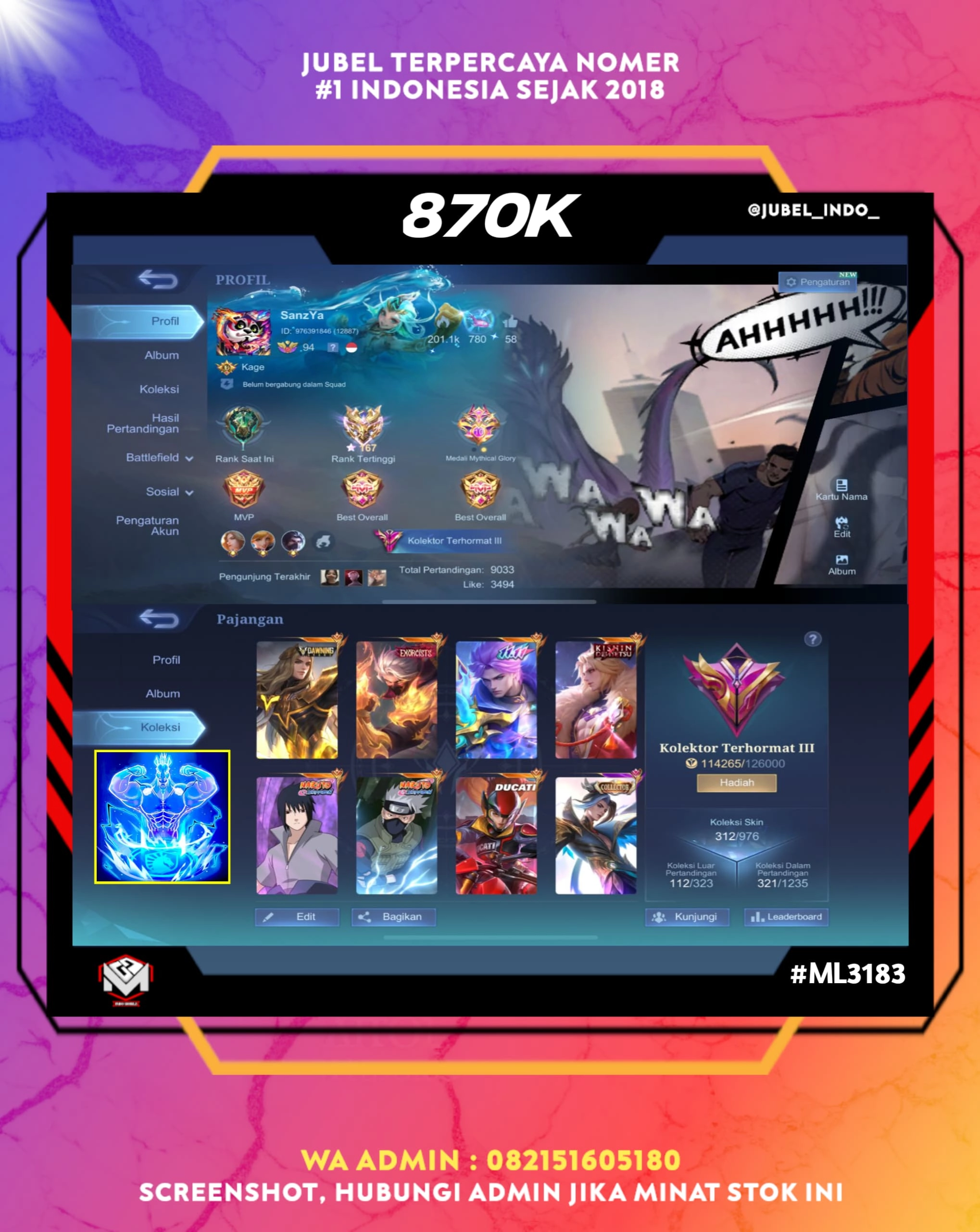 STOK ML #ML3183