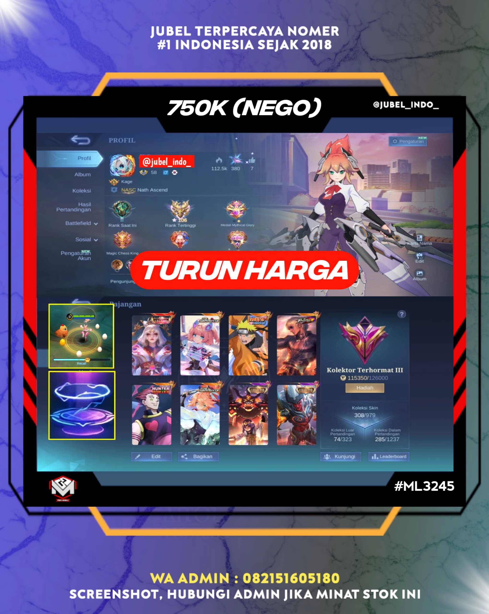 STOK ML #ML3245