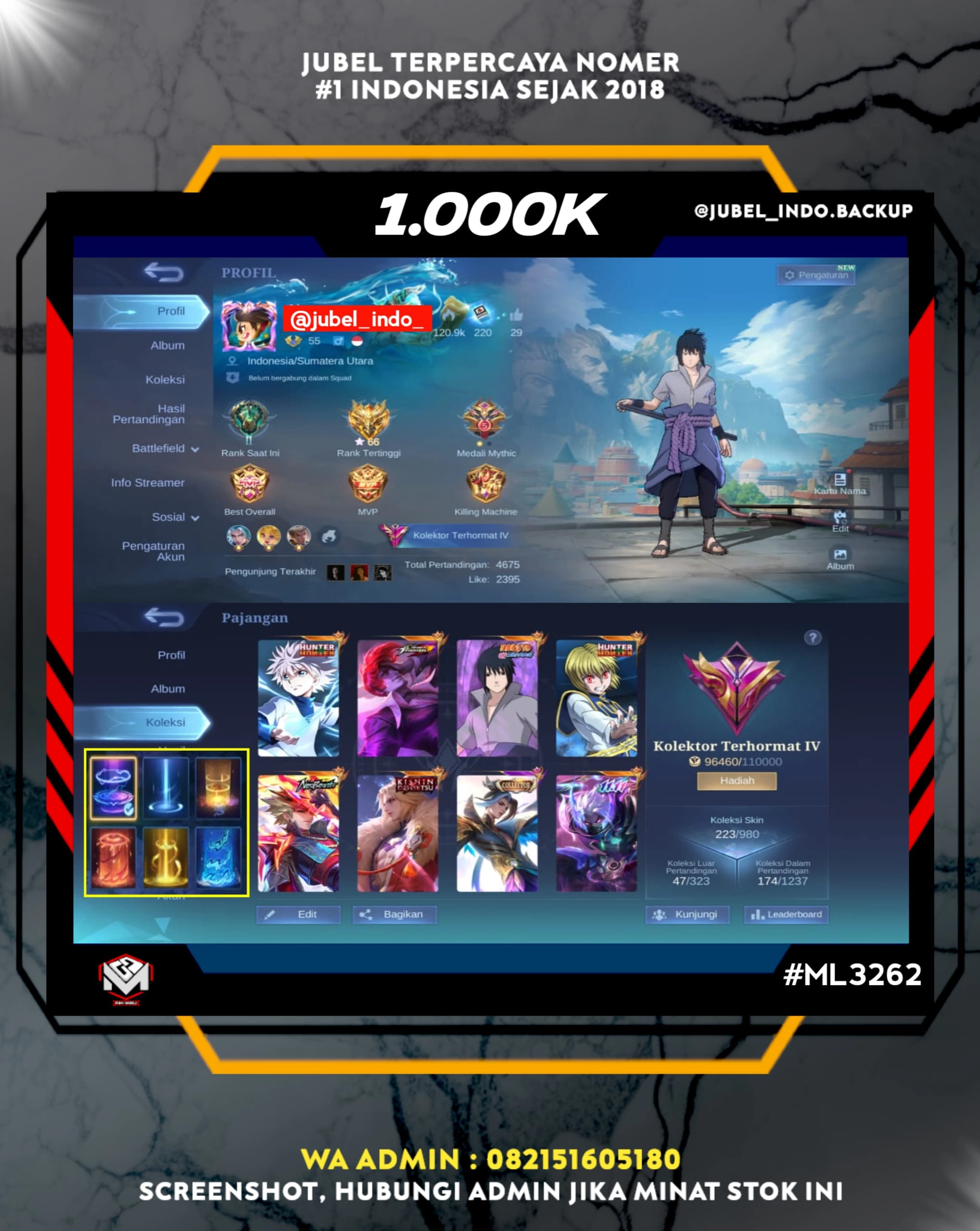 STOK ML #ML3262