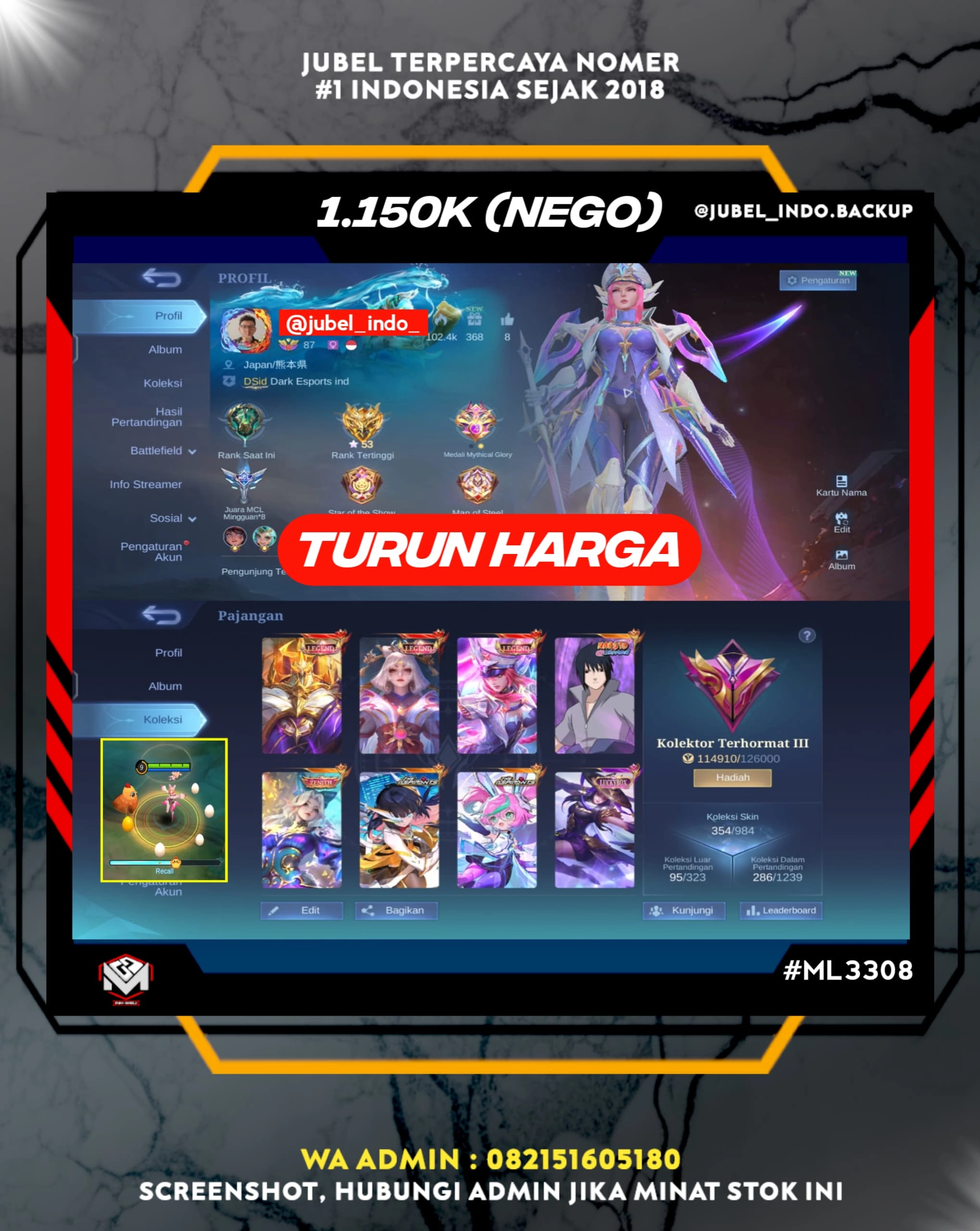 STOK ML #ML3308