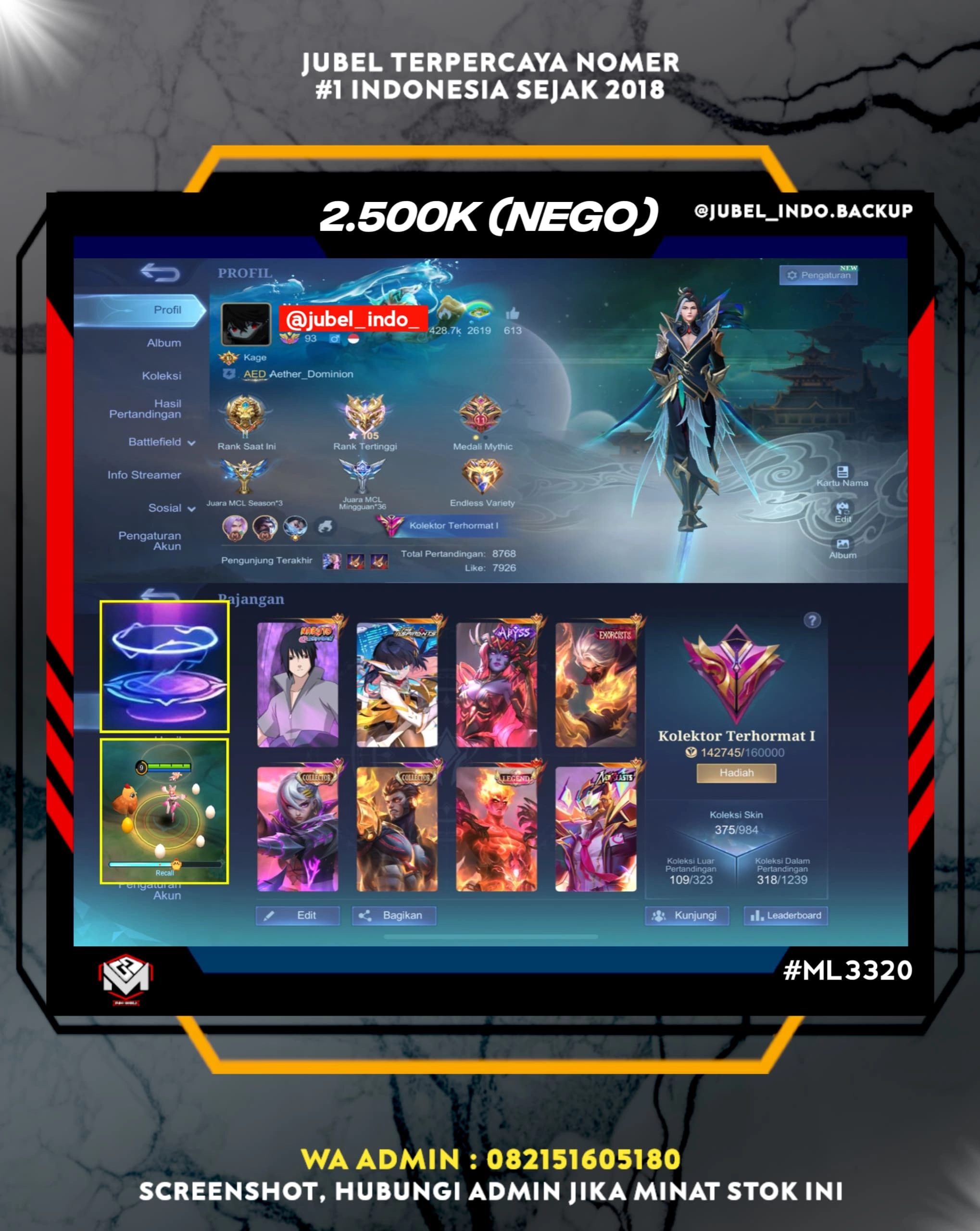 STOK ML #ML3320