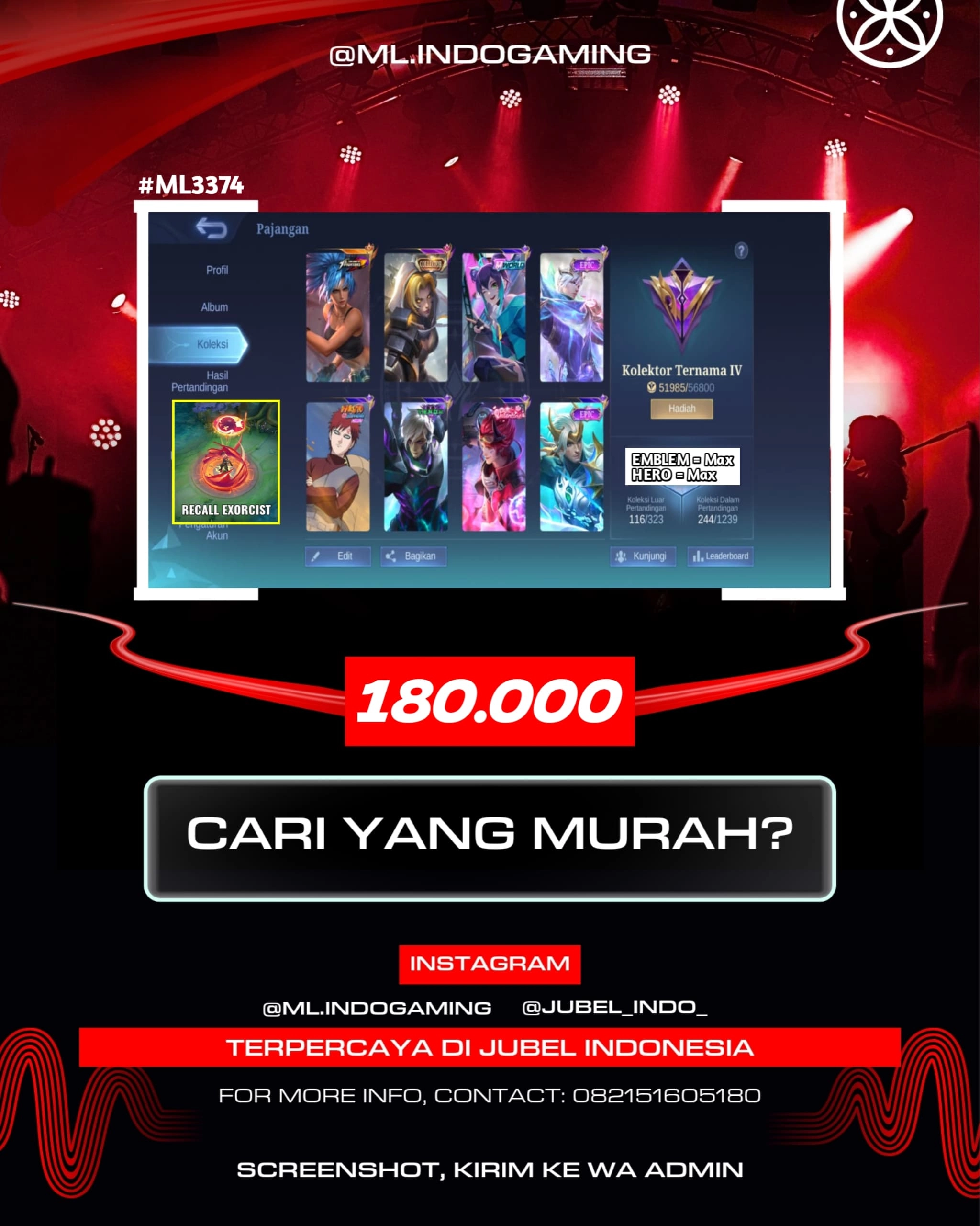 STOK ML #ML3374
