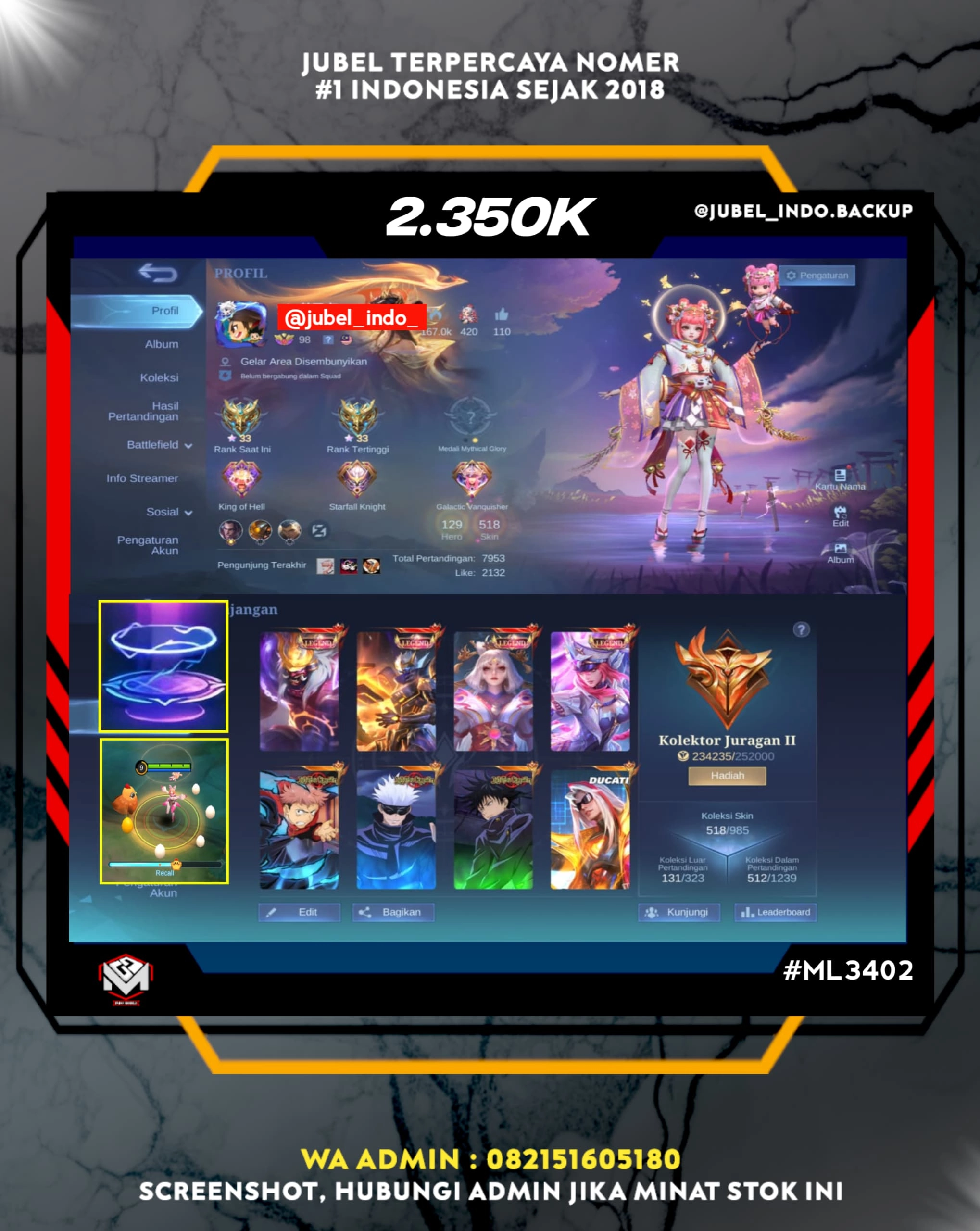 STOK ML #ML3402