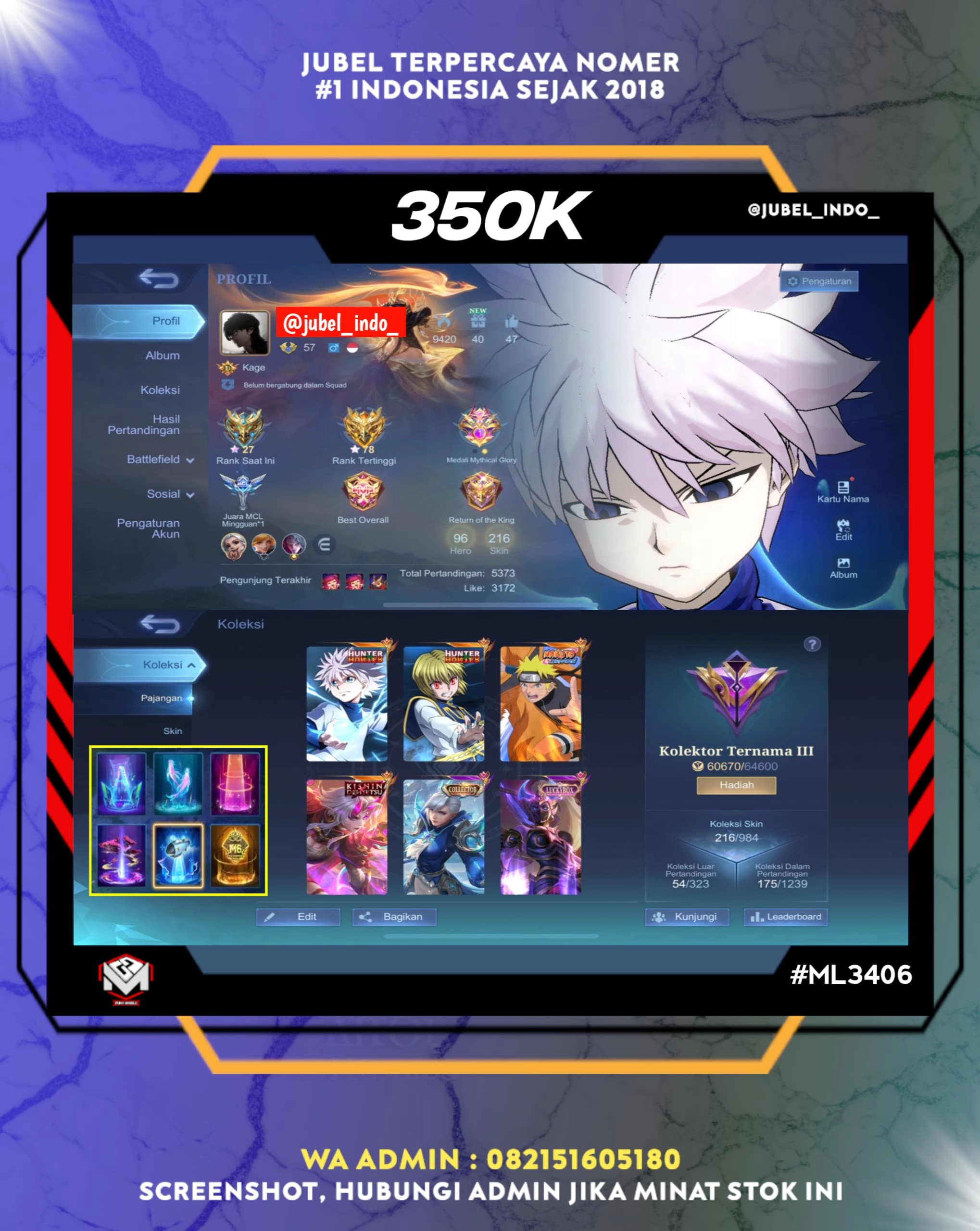 STOK ML #ML3406