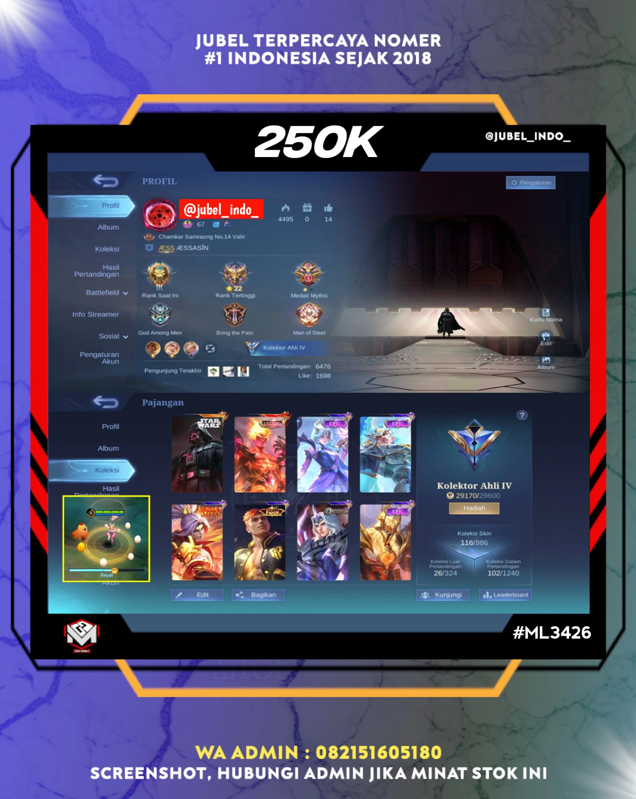 STOK ML #ML3426