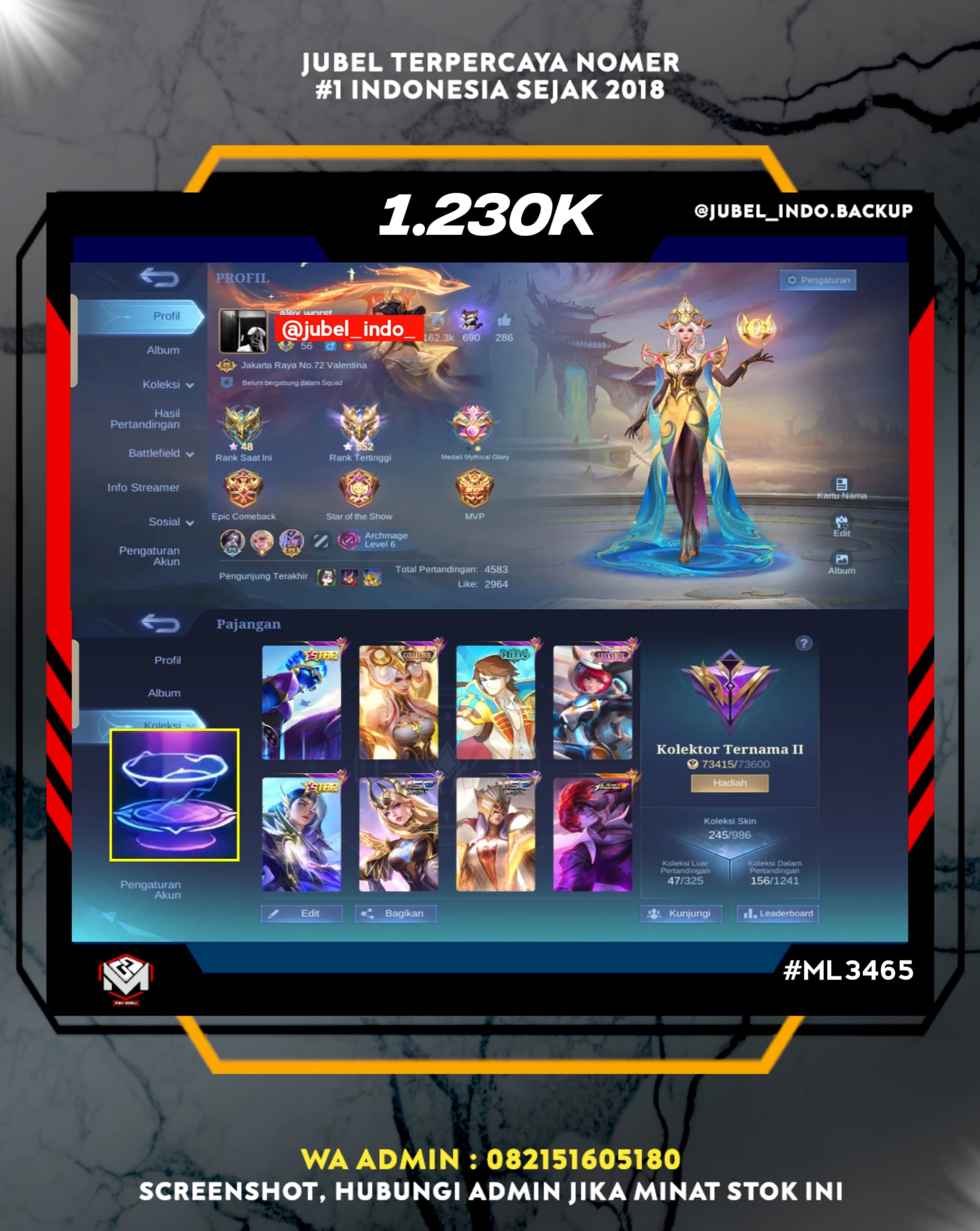STOK ML #ML3465