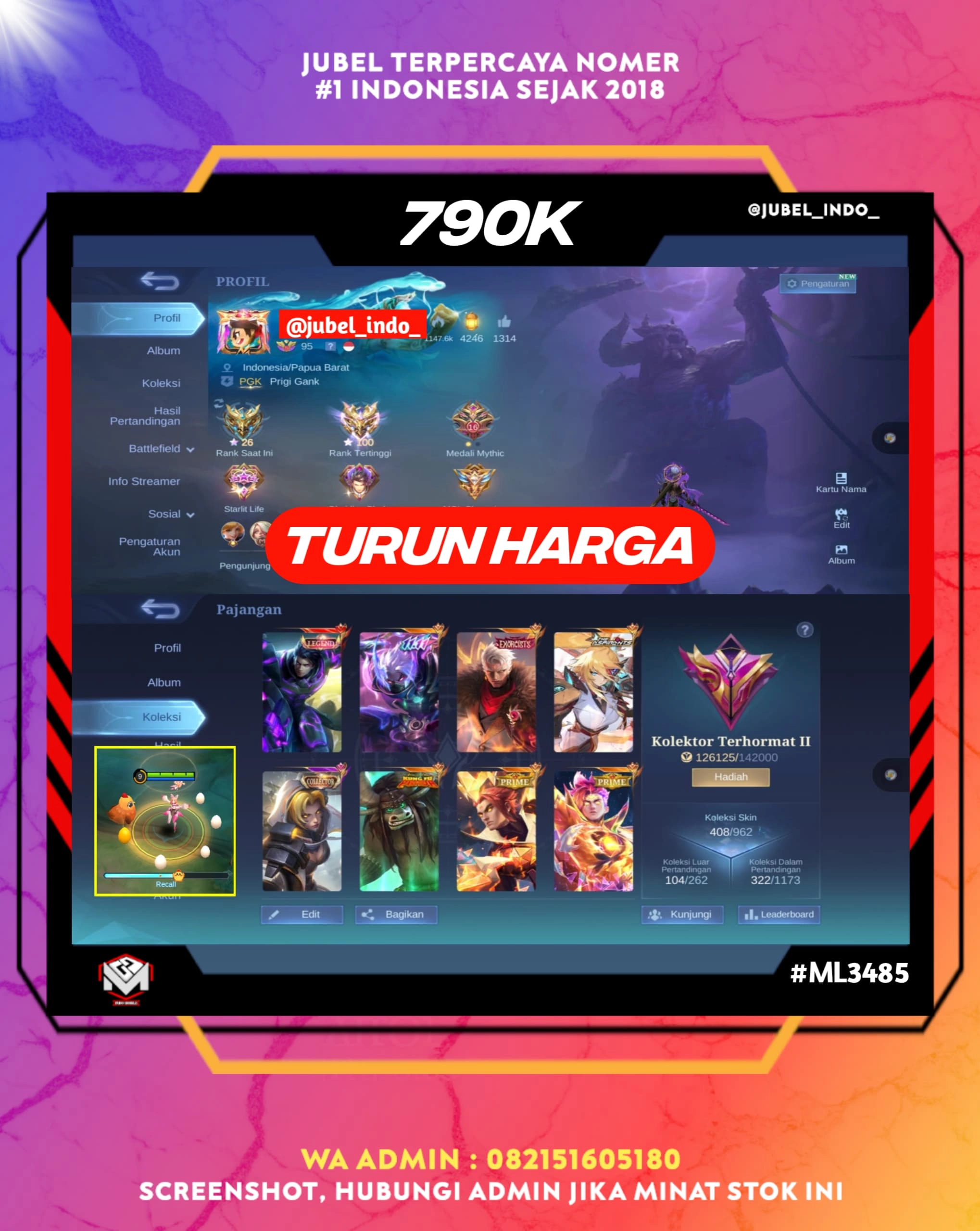 STOK ML #ML3485