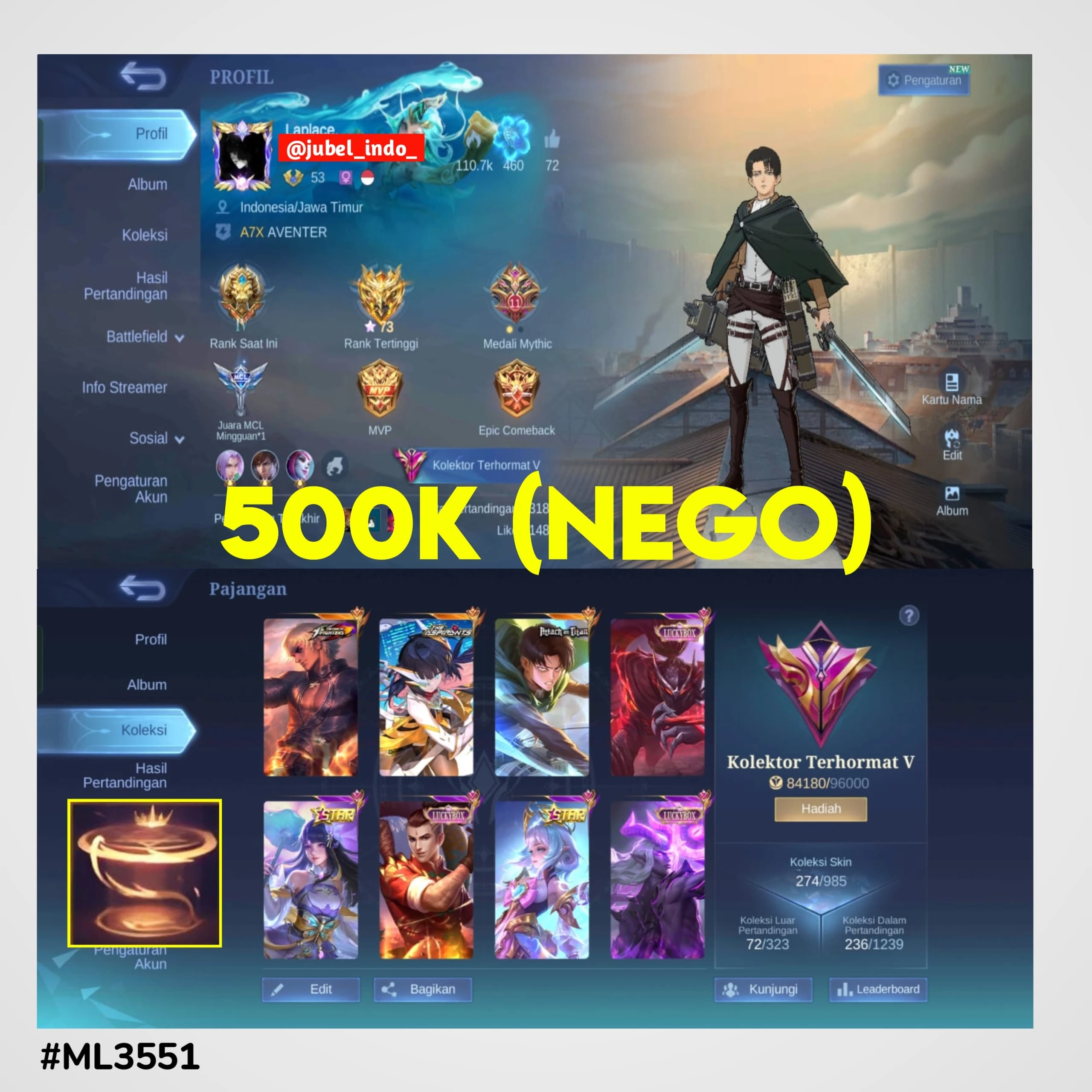 STOK ML #ML3551
