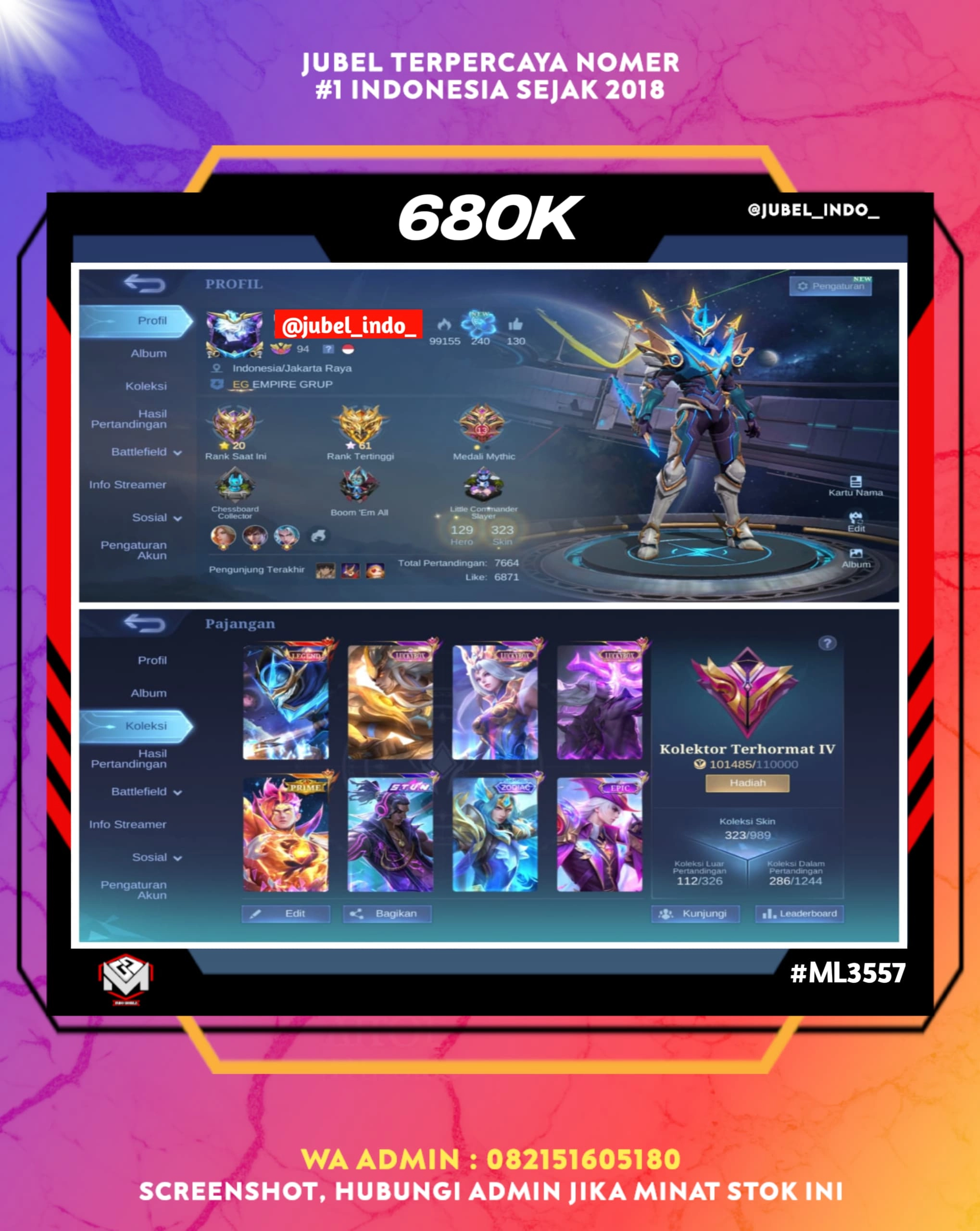 STOK ML #ML3557
