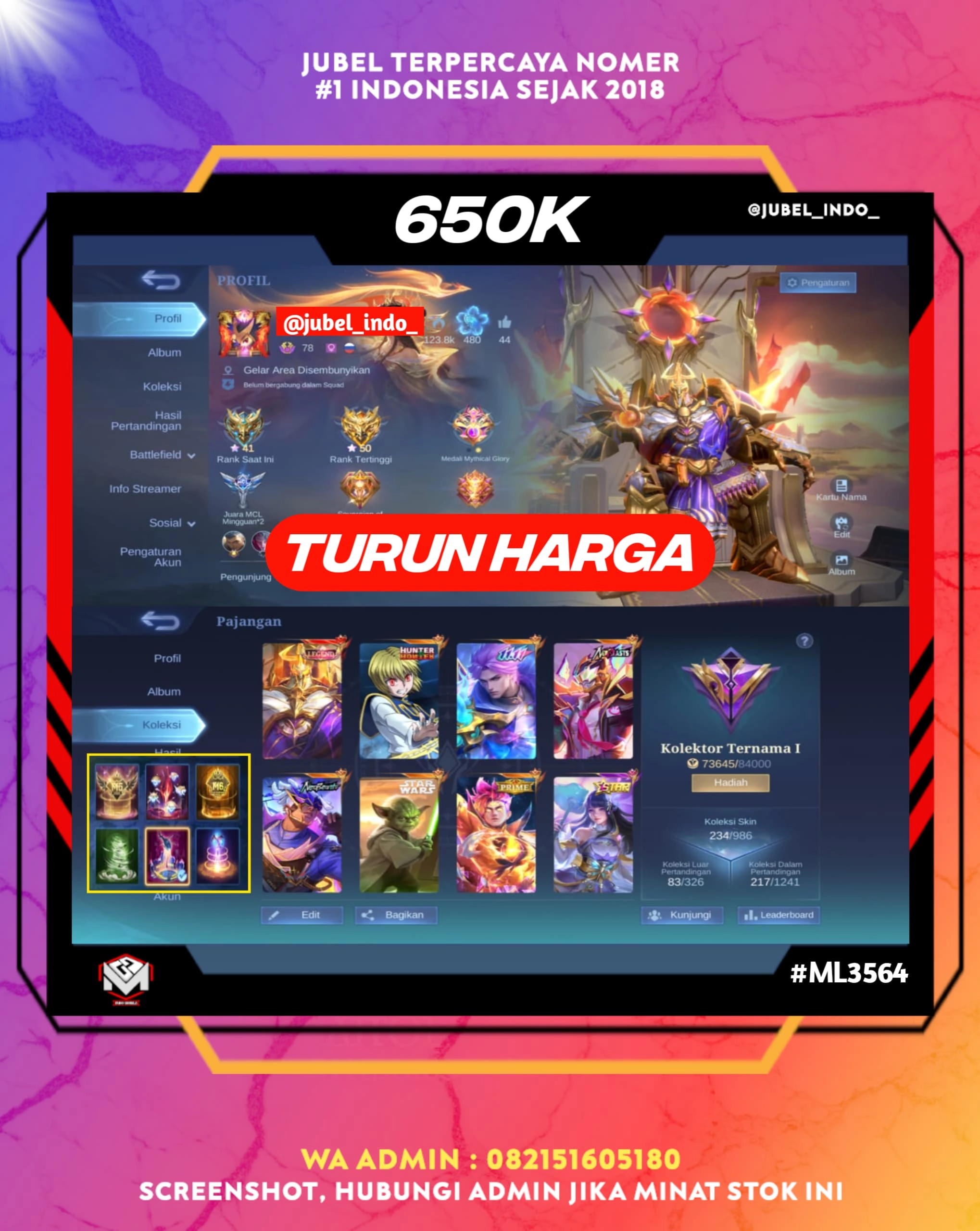 STOK ML #ML3564