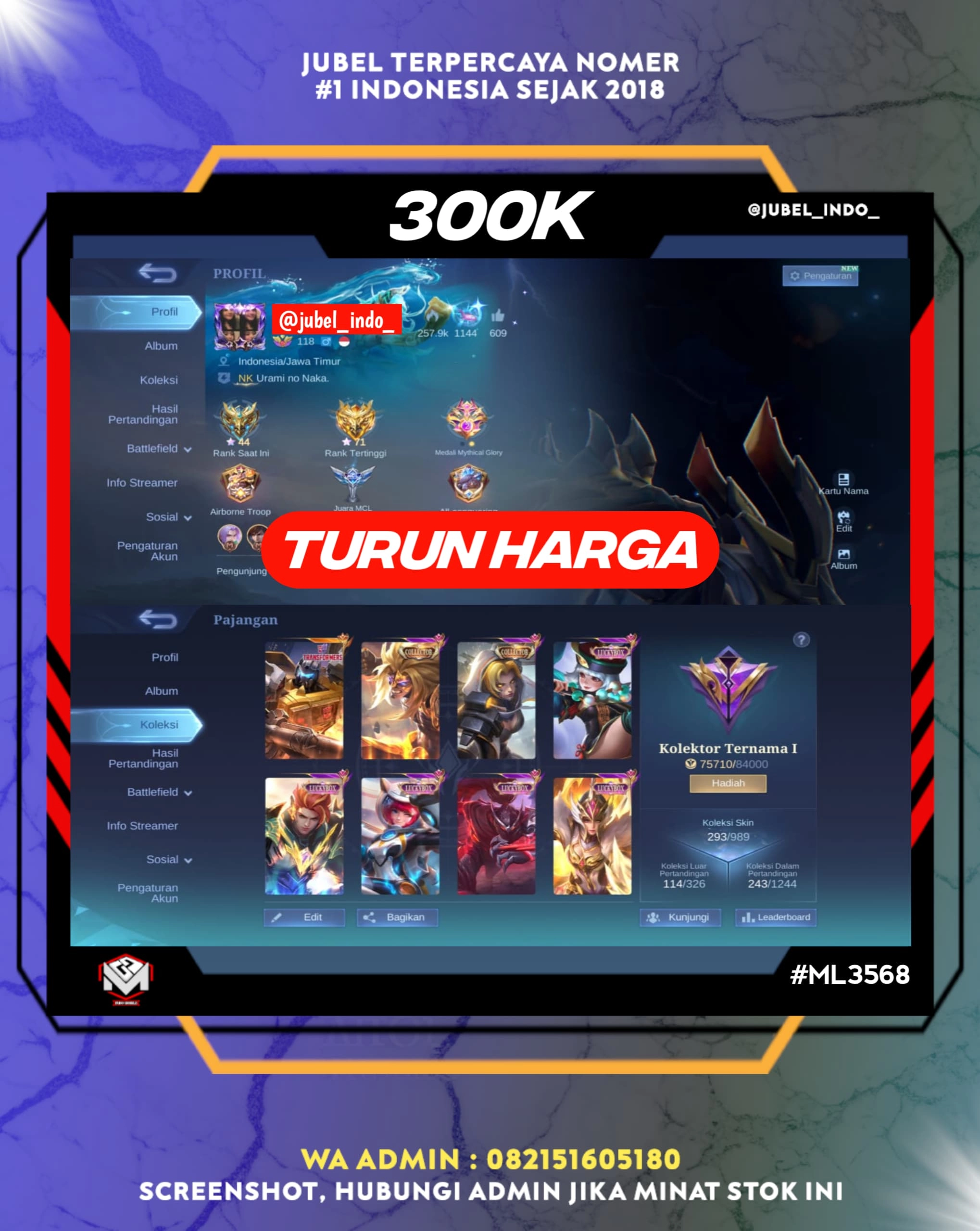 STOK ML #ML3568