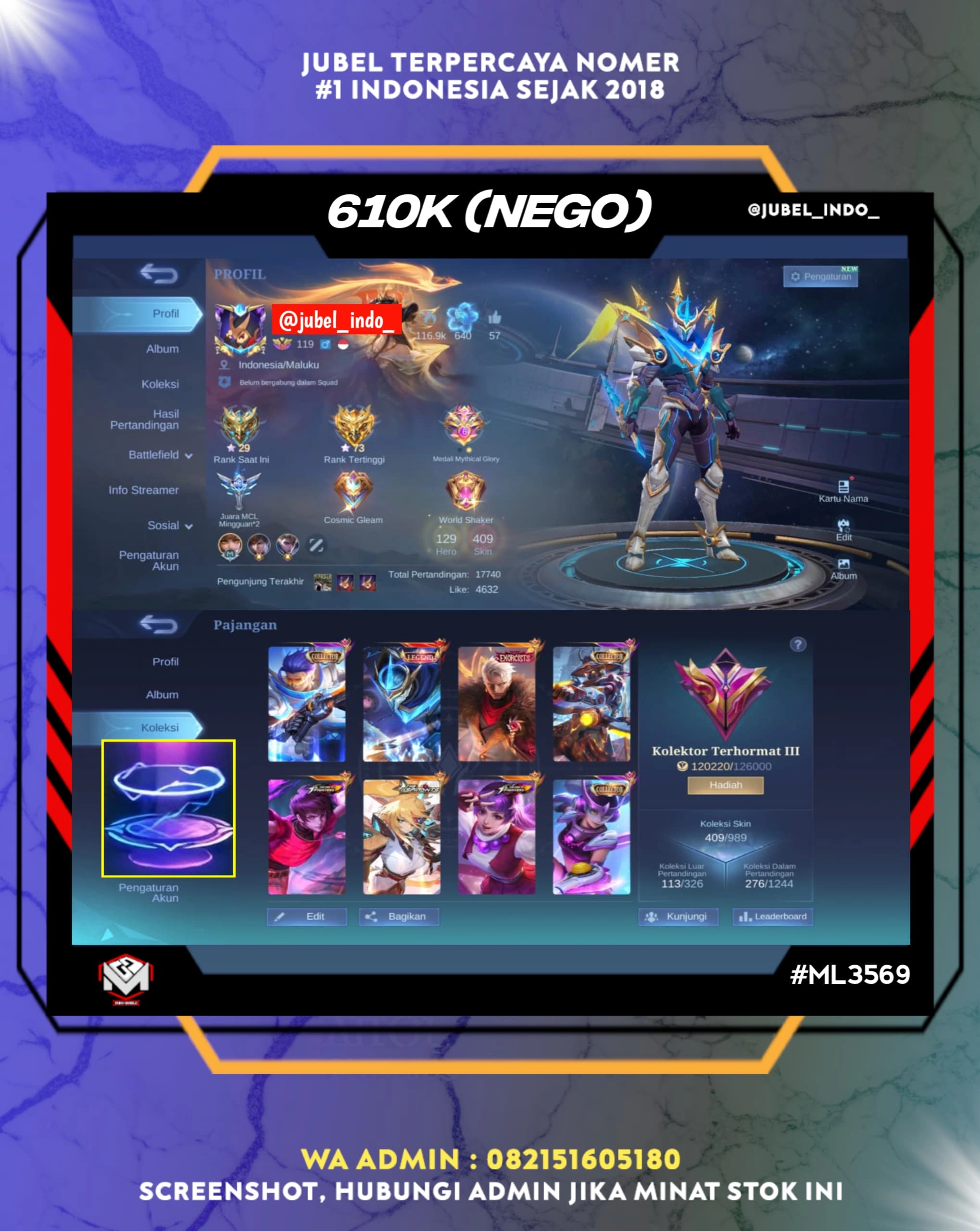 STOK ML #ML3569