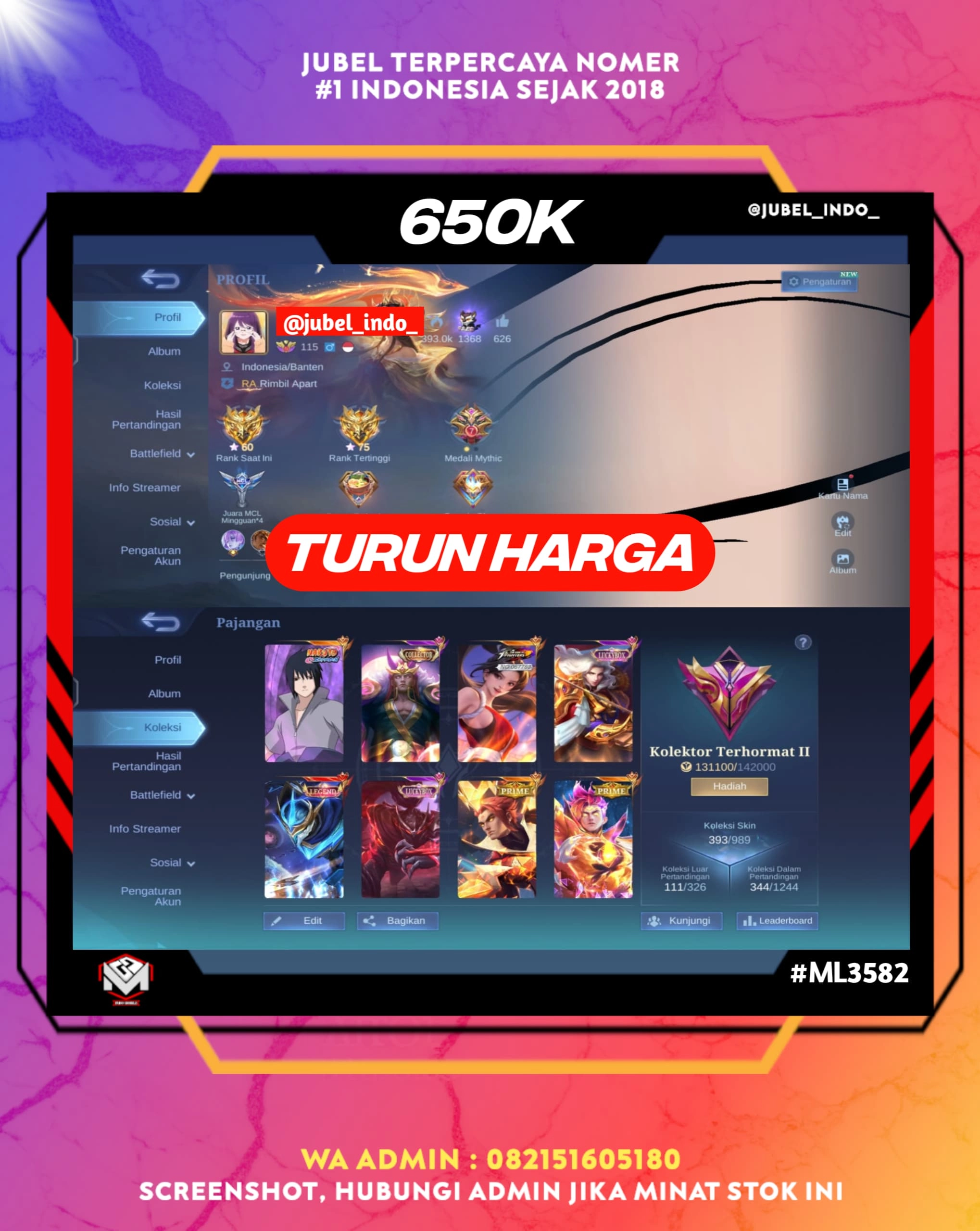 STOK ML #ML3582