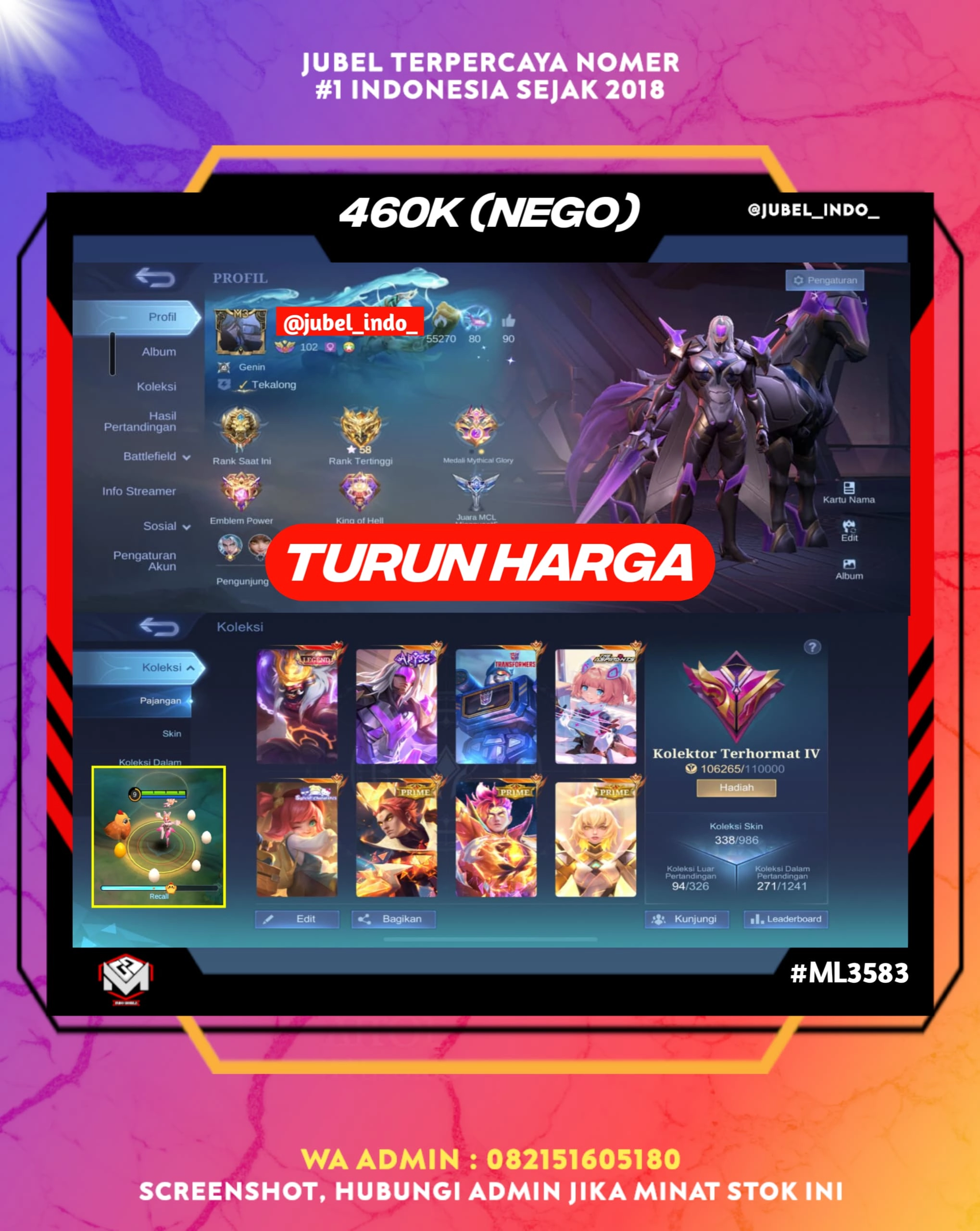 STOK ML #ML3583
