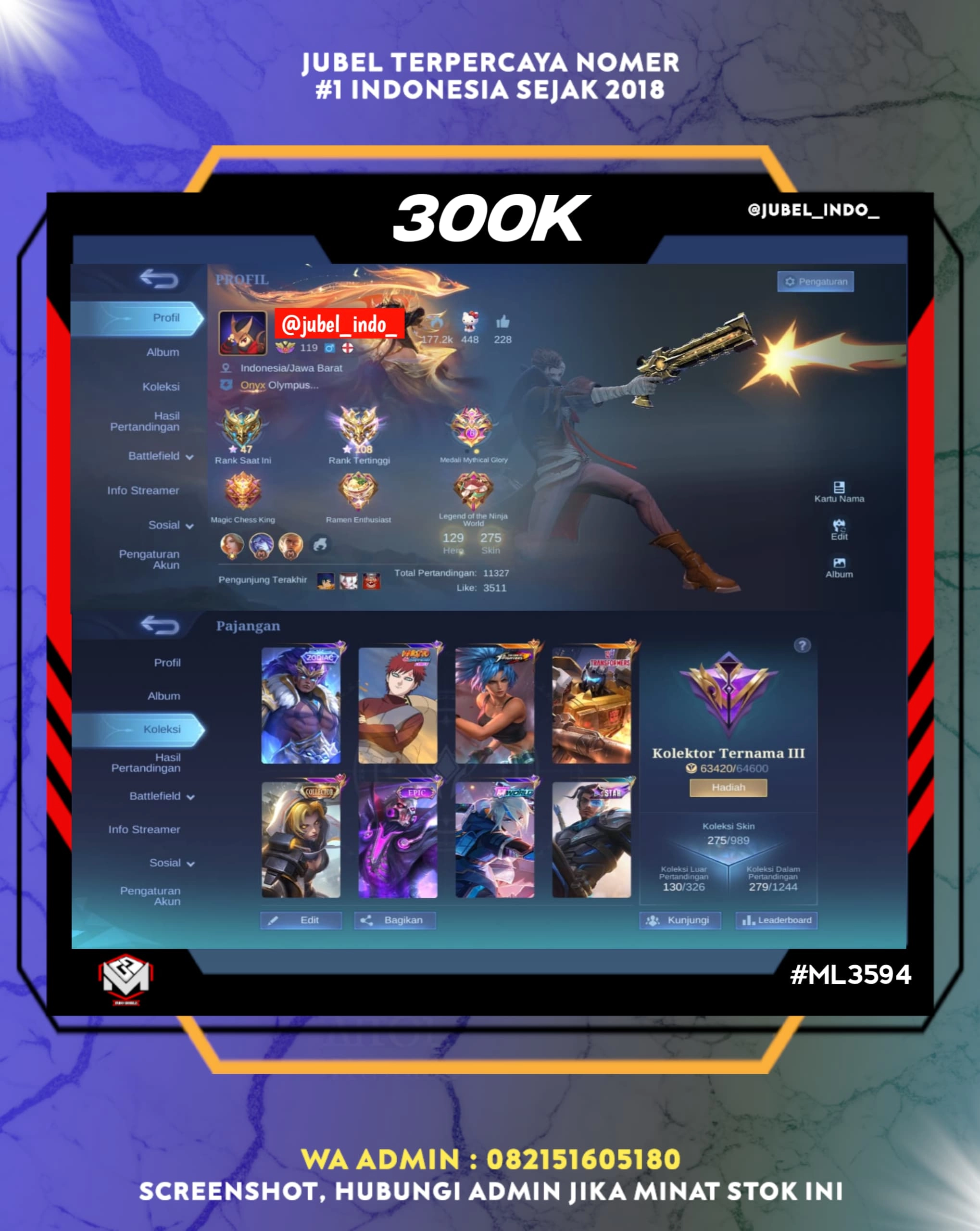 STOK ML #ML3594
