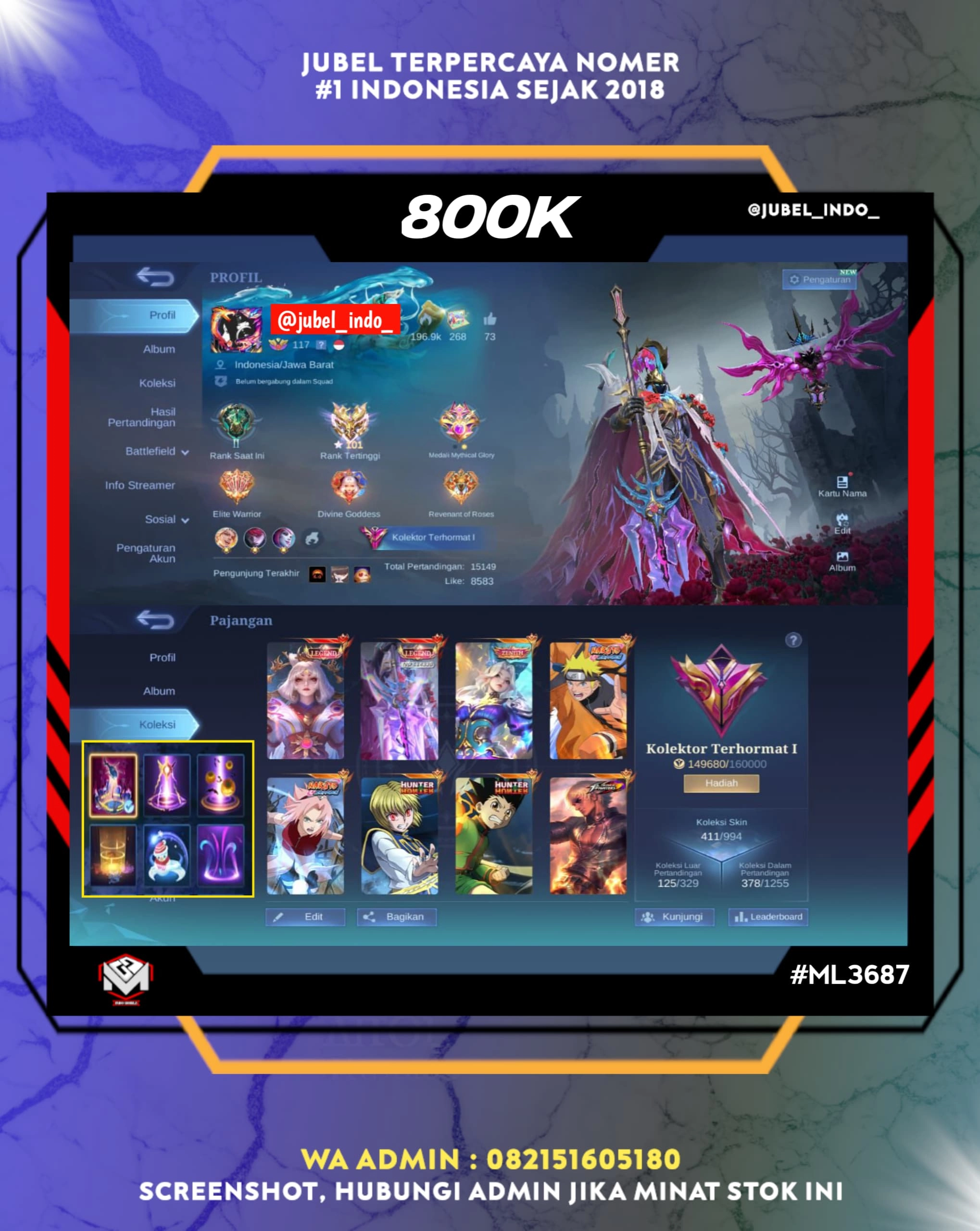STOK ML #ML3687