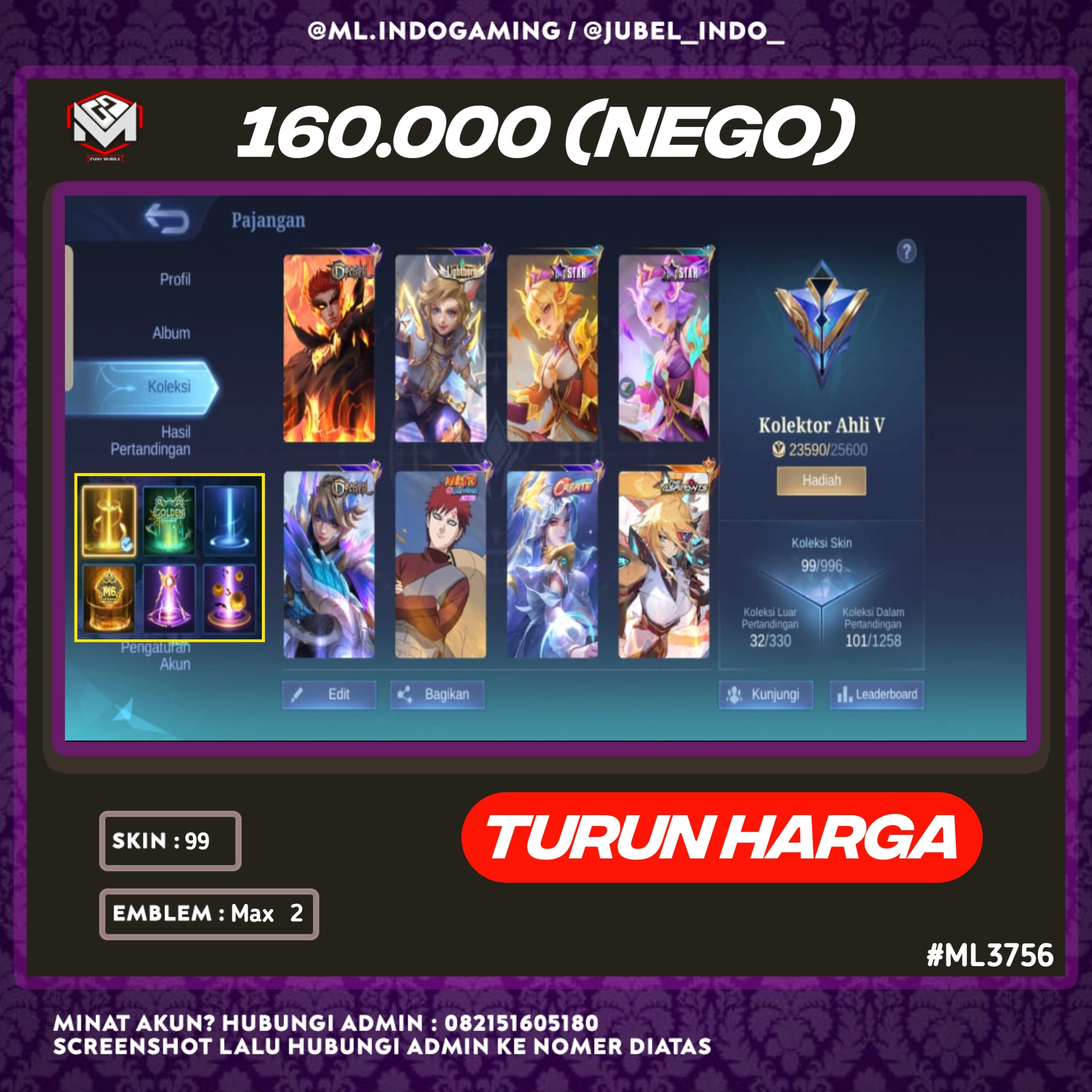 STOK ML #ML3756