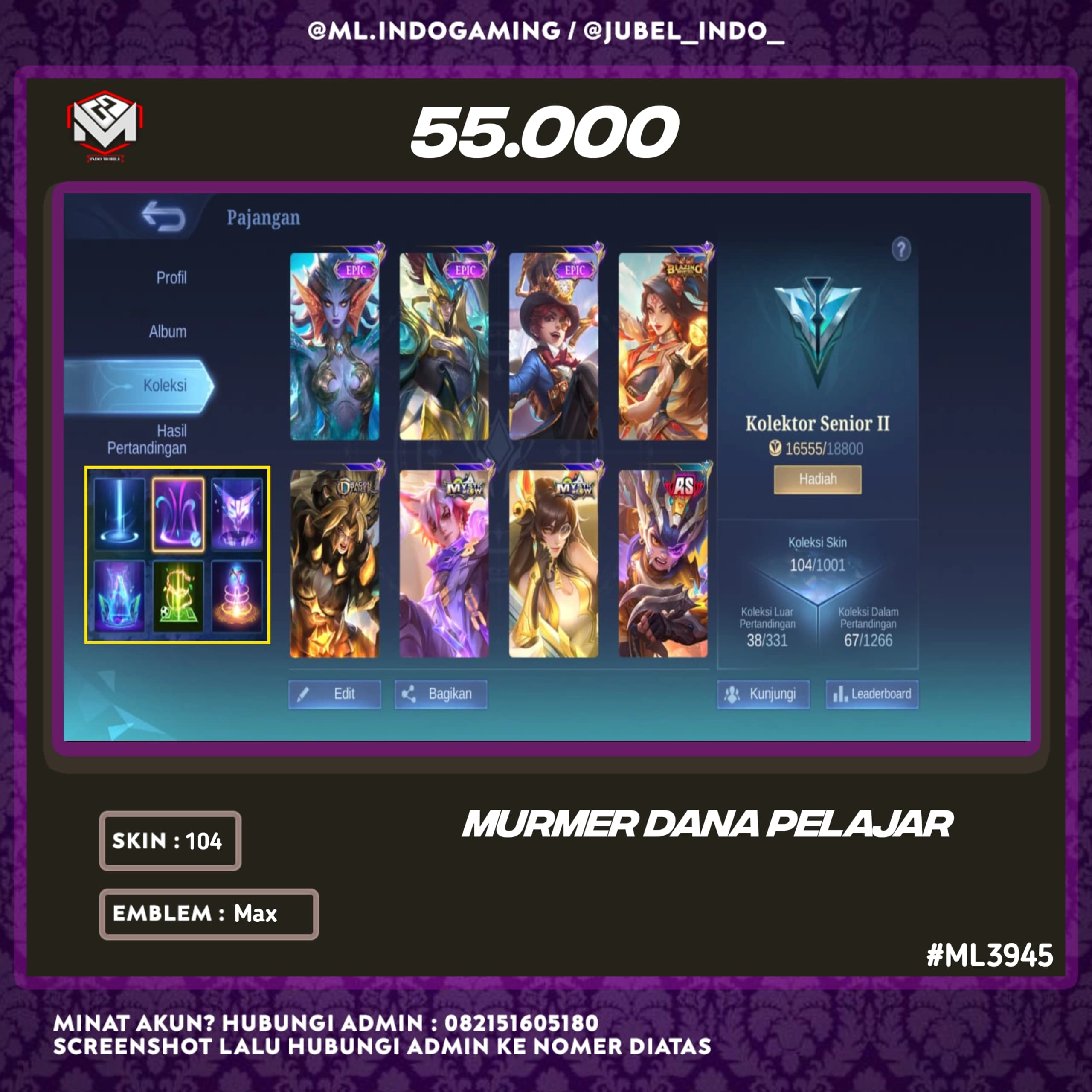 STOK ML #ML3945