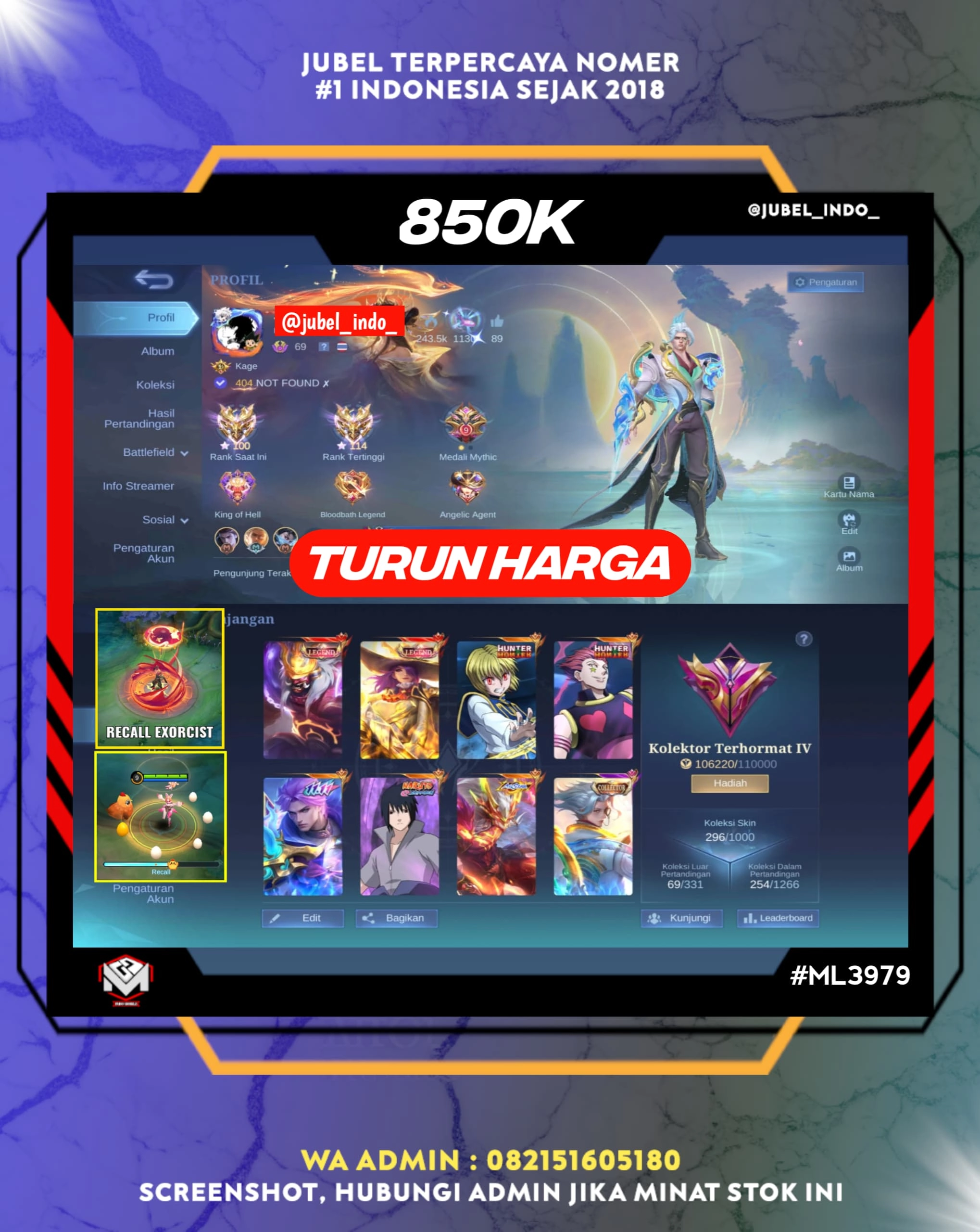 STOK ML #ML3979