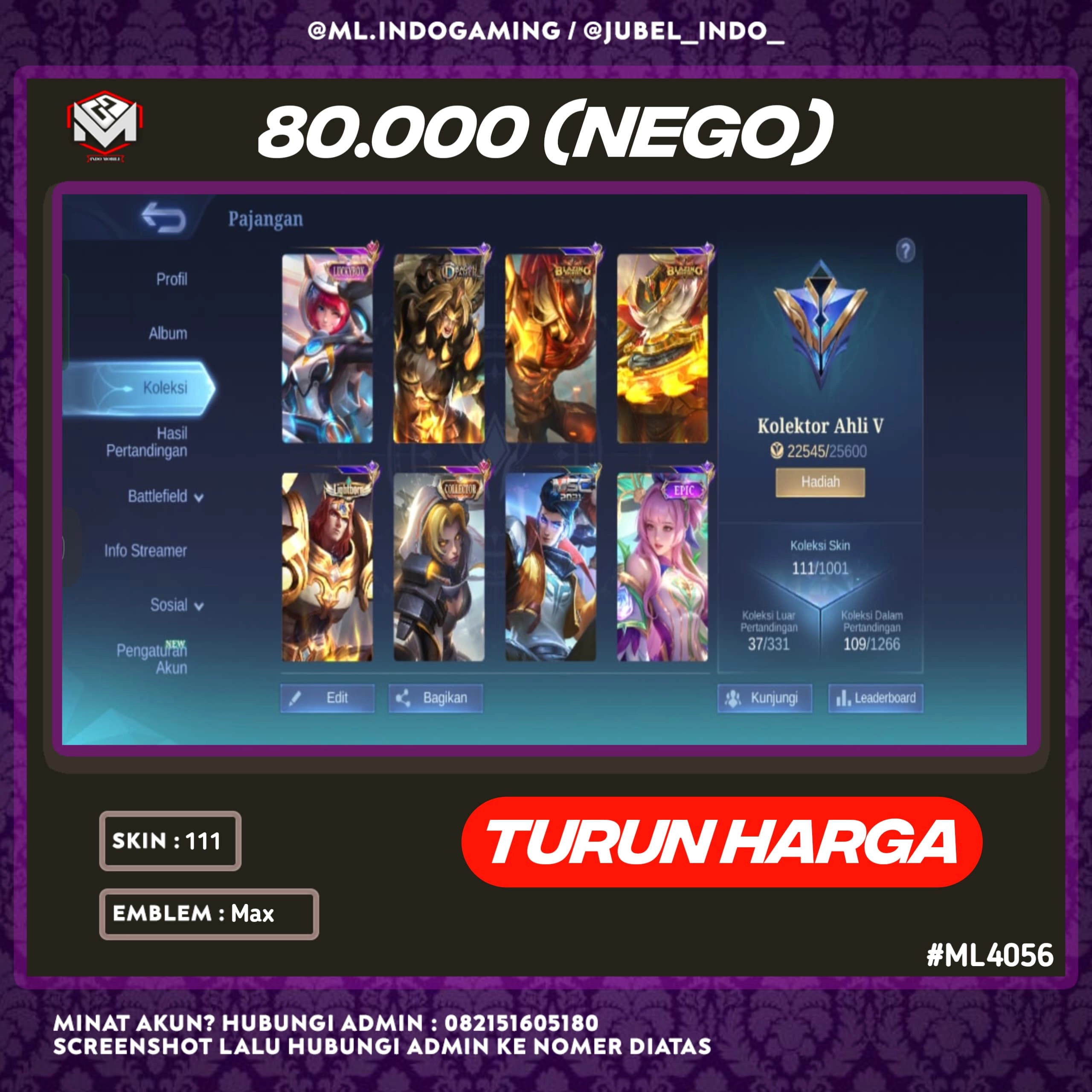 STOK ML #ML4056