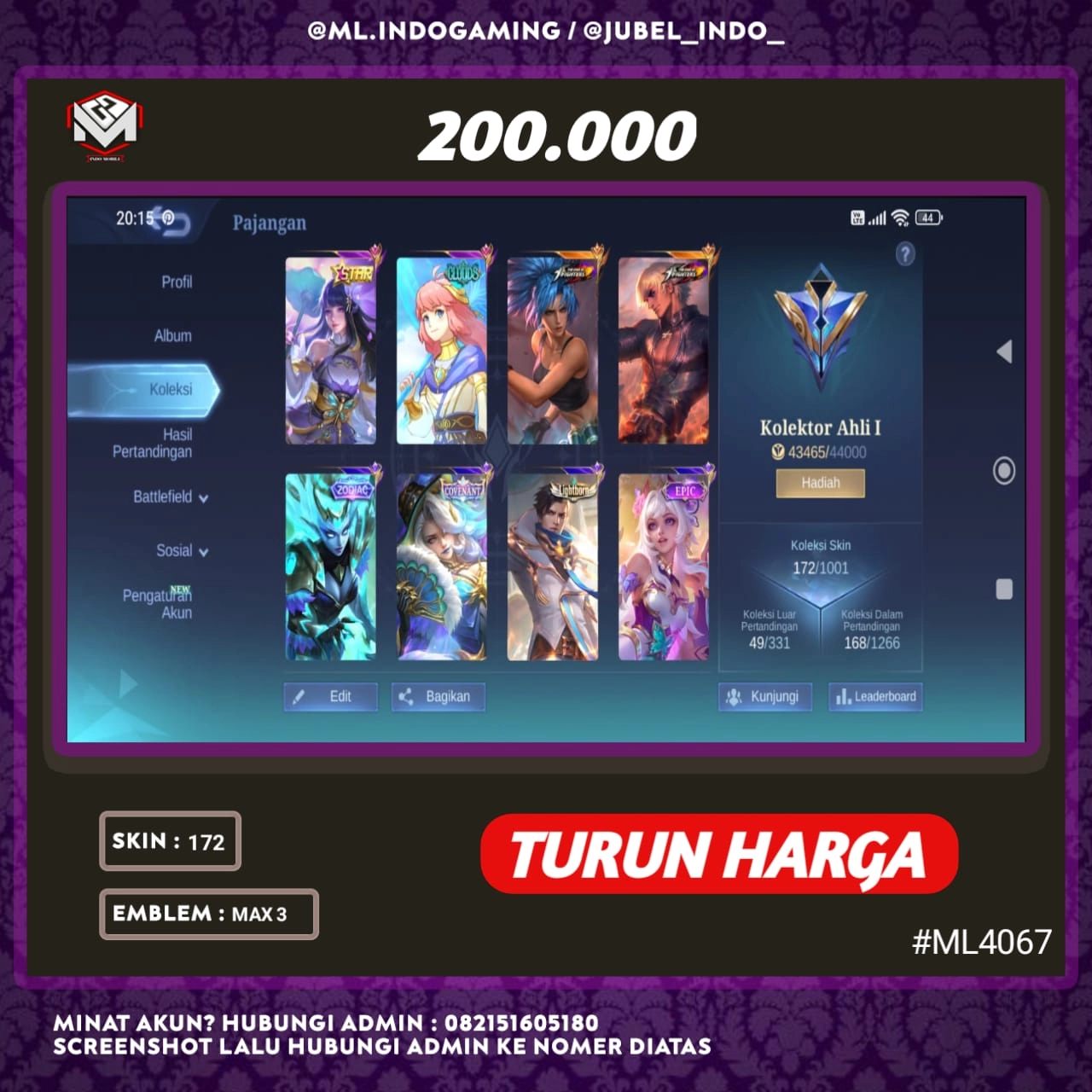 STOK ML #ML4067
