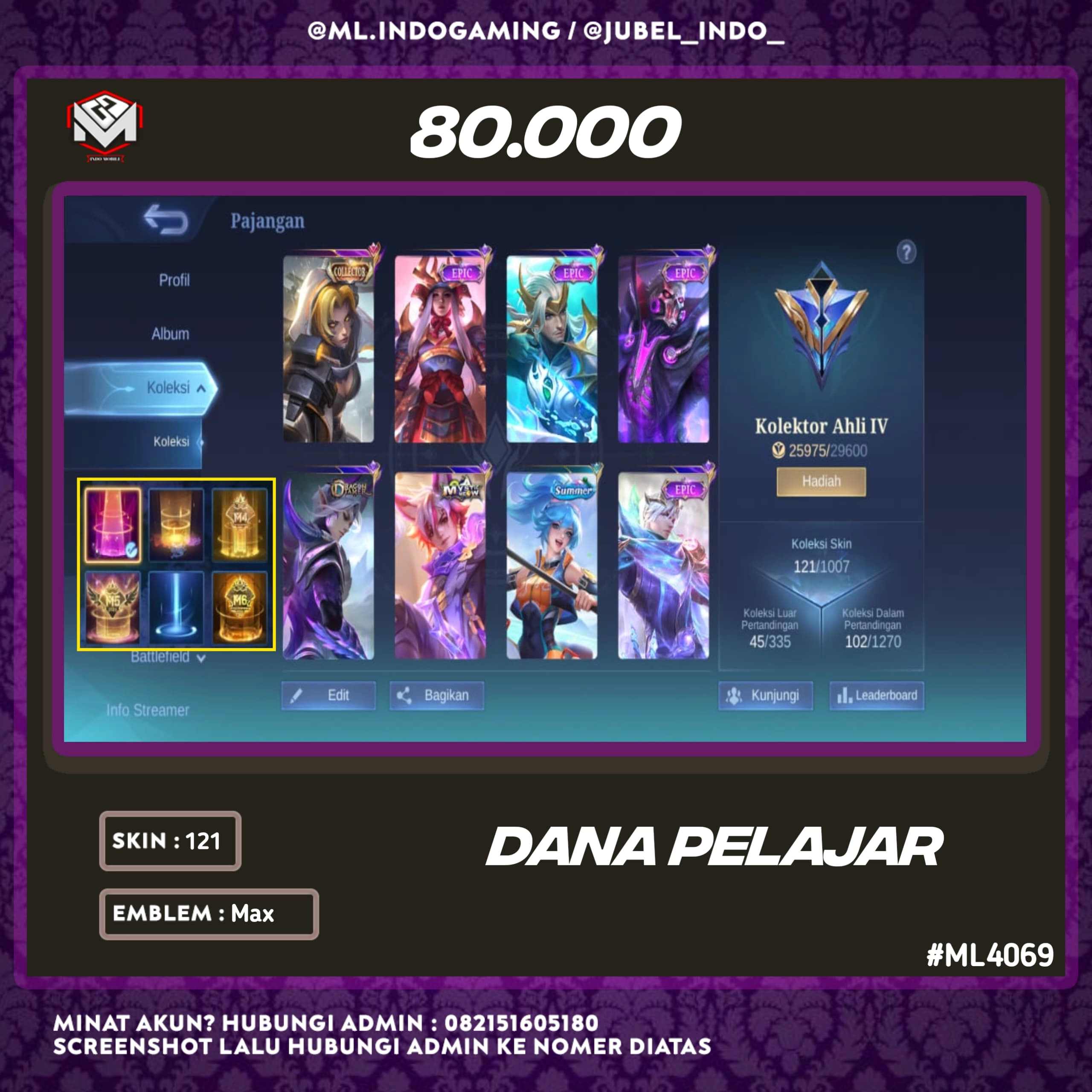 STOK ML #ML4069
