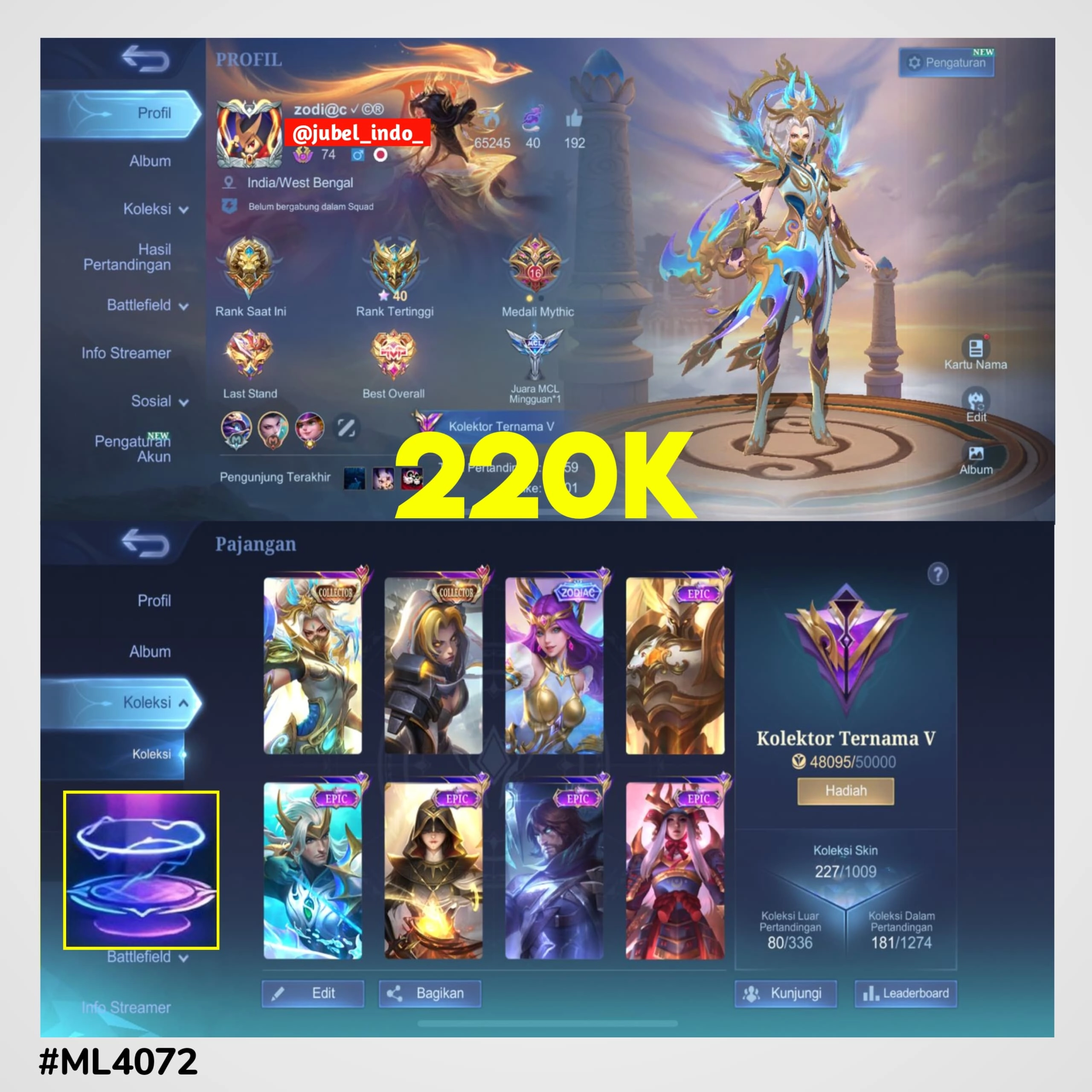 STOK ML #ML4072