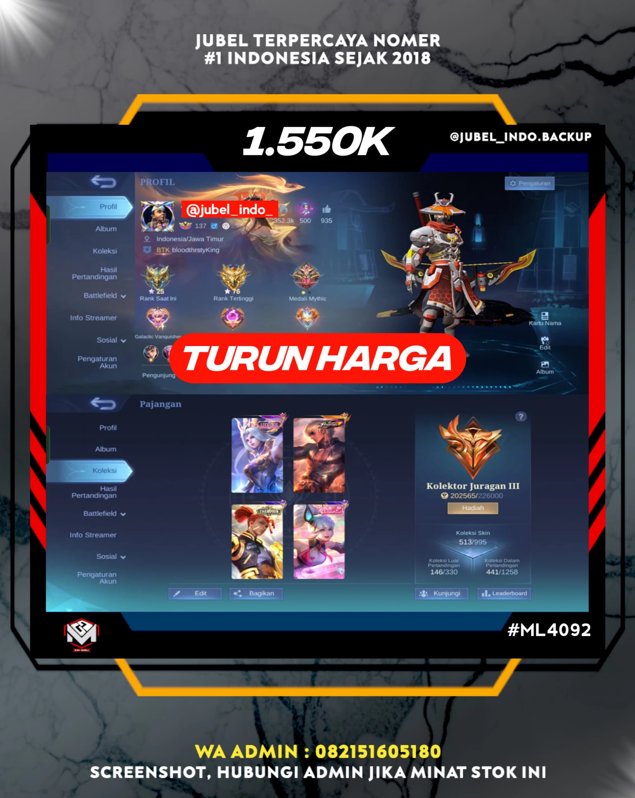 STOK ML #ML4092