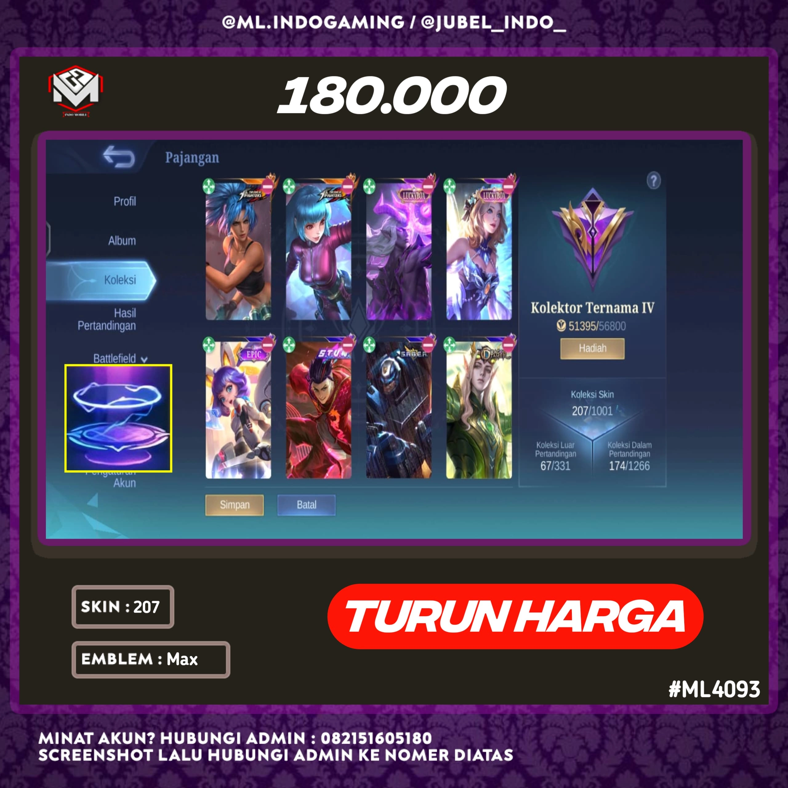 STOK ML #ML4093