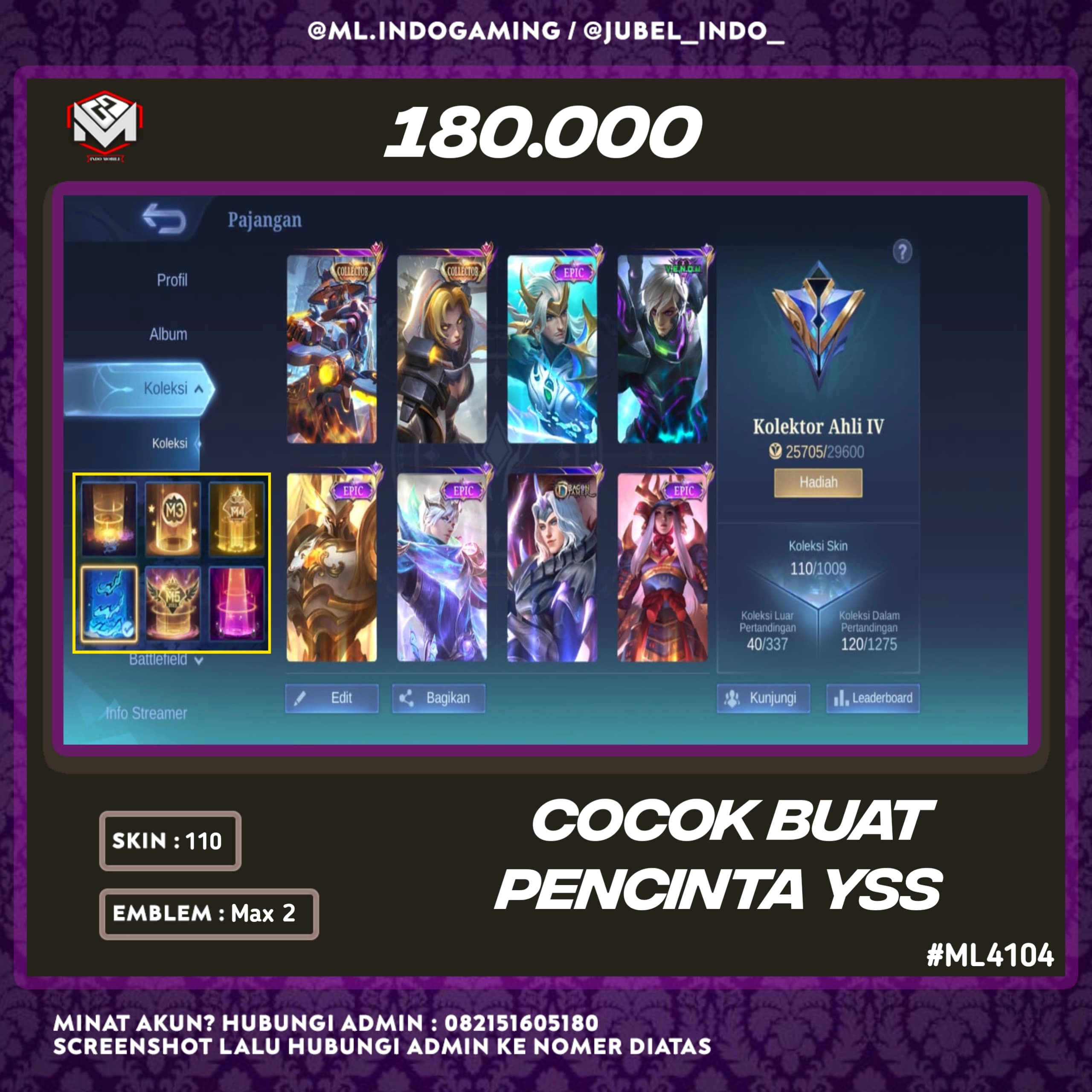 STOK ML #ML4104