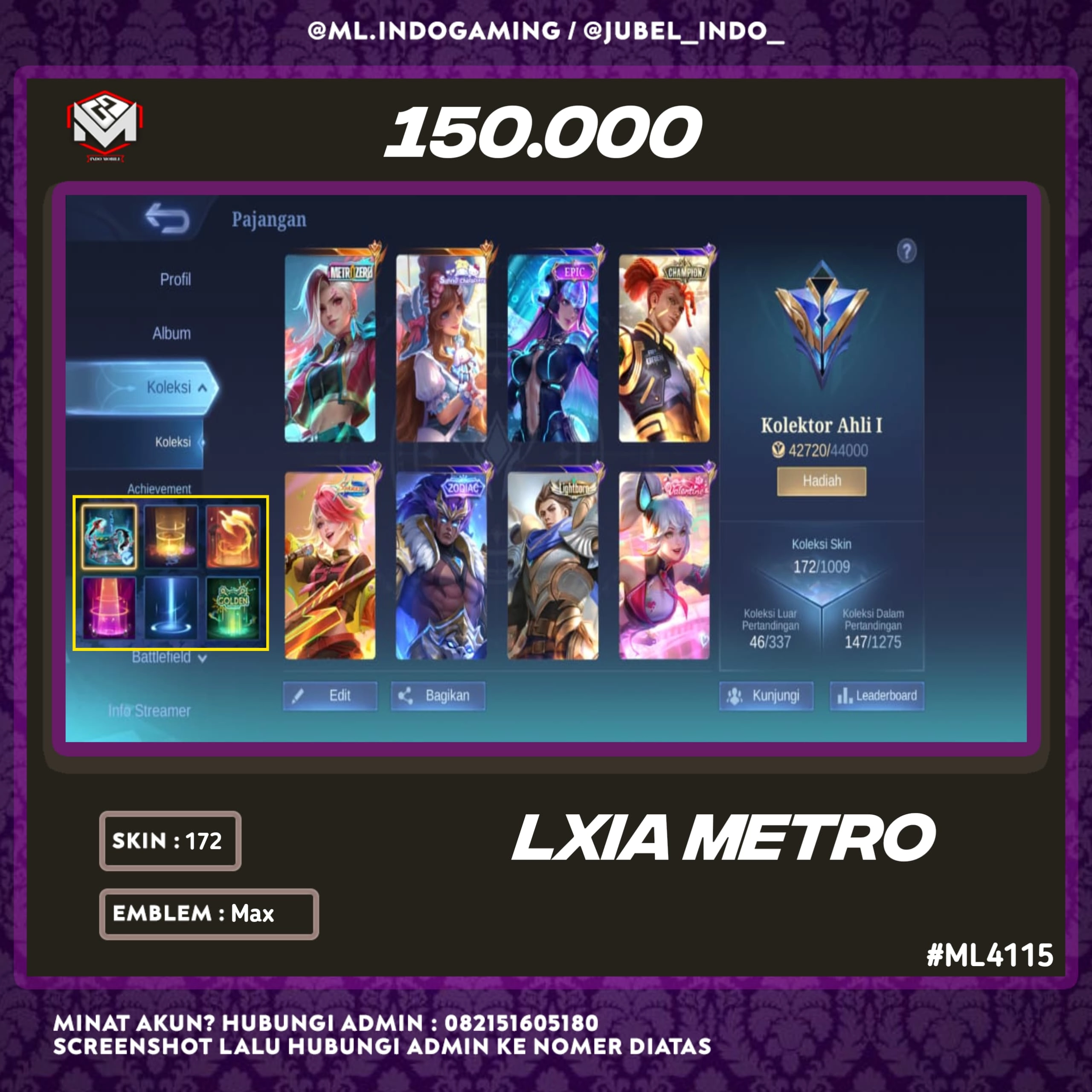 STOK ML #ML4115