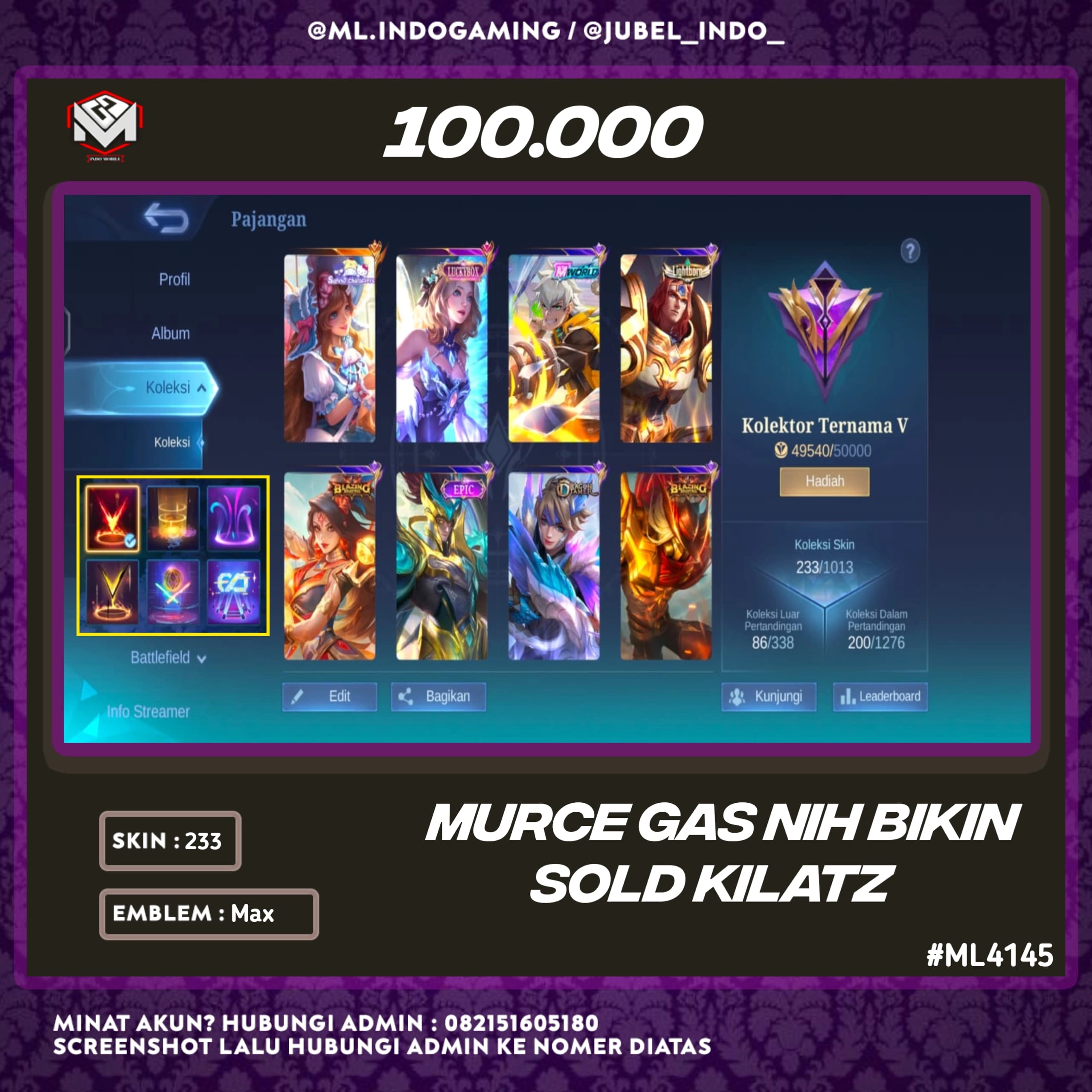 STOK ML #ML4145