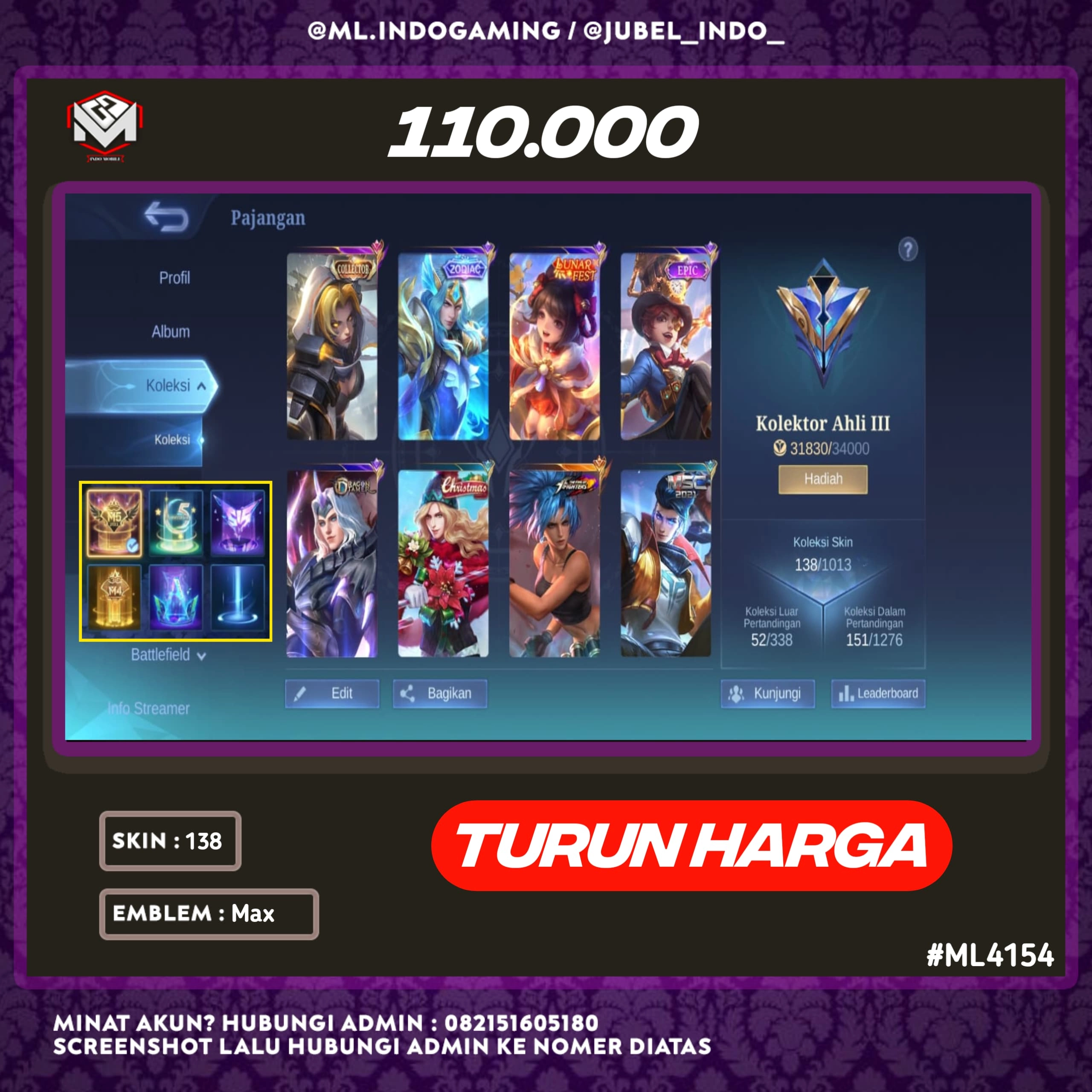 STOK ML #ML4154