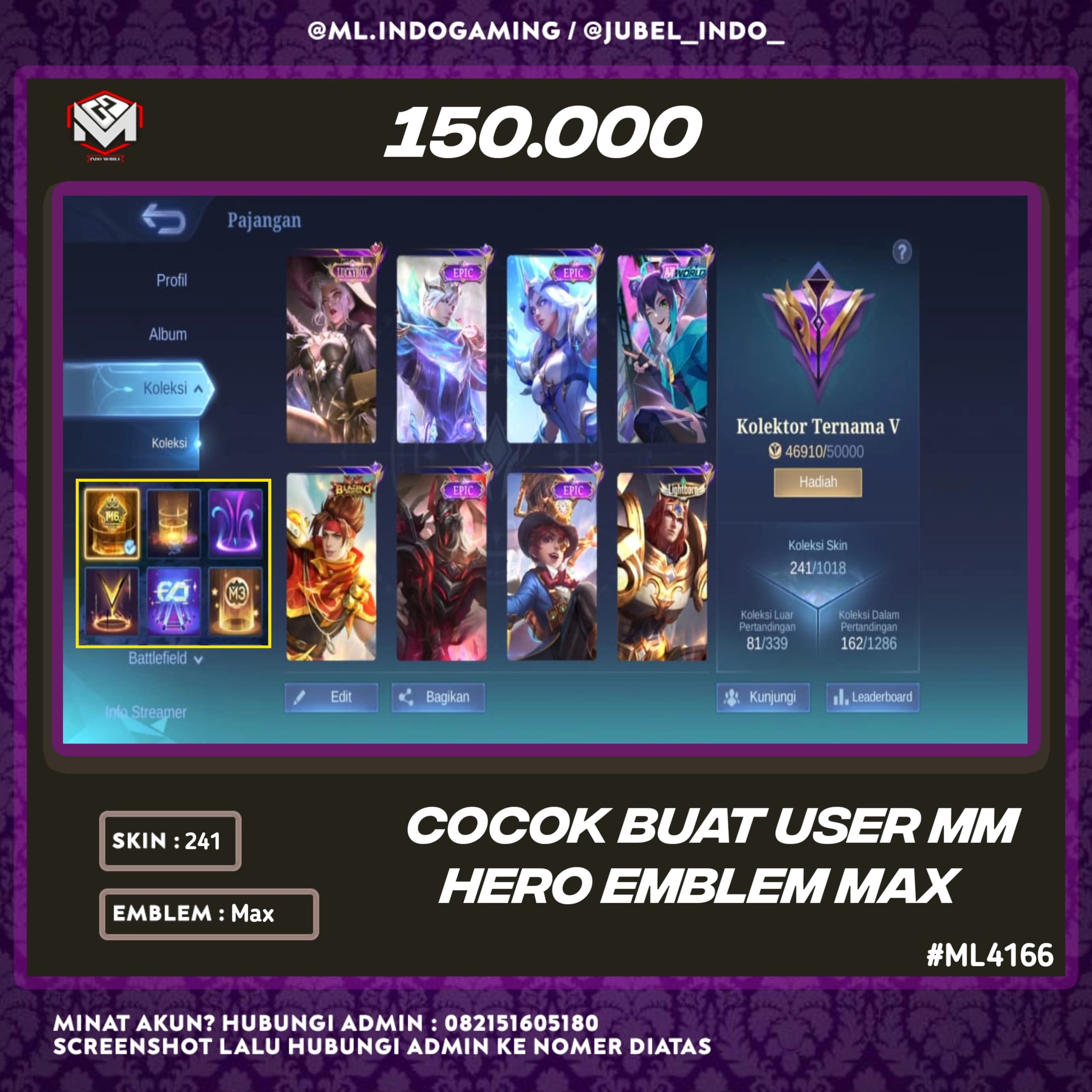 STOK ML #ML4166