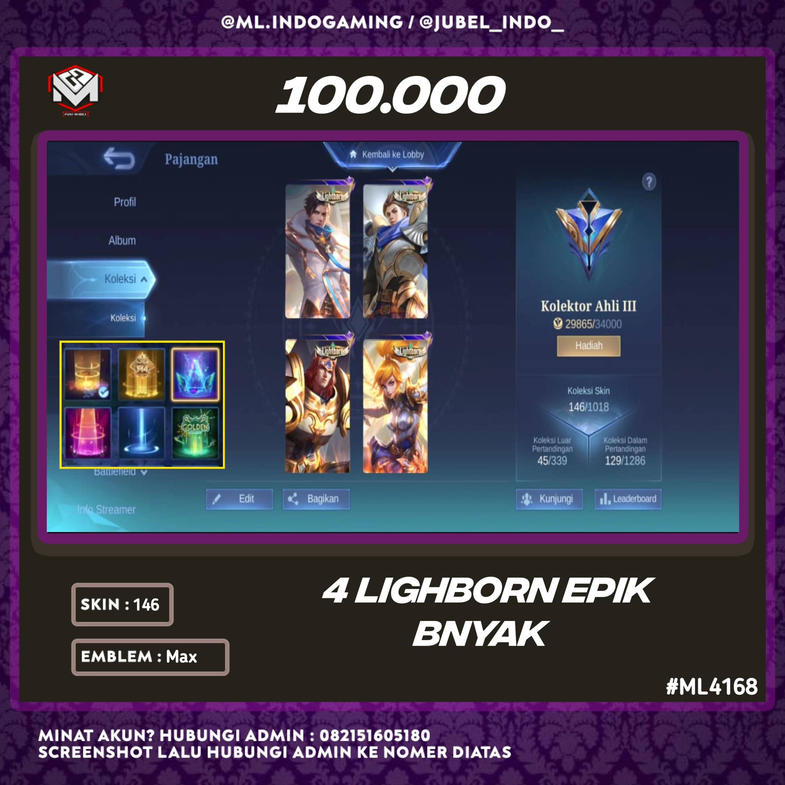 STOK ML #ML4168