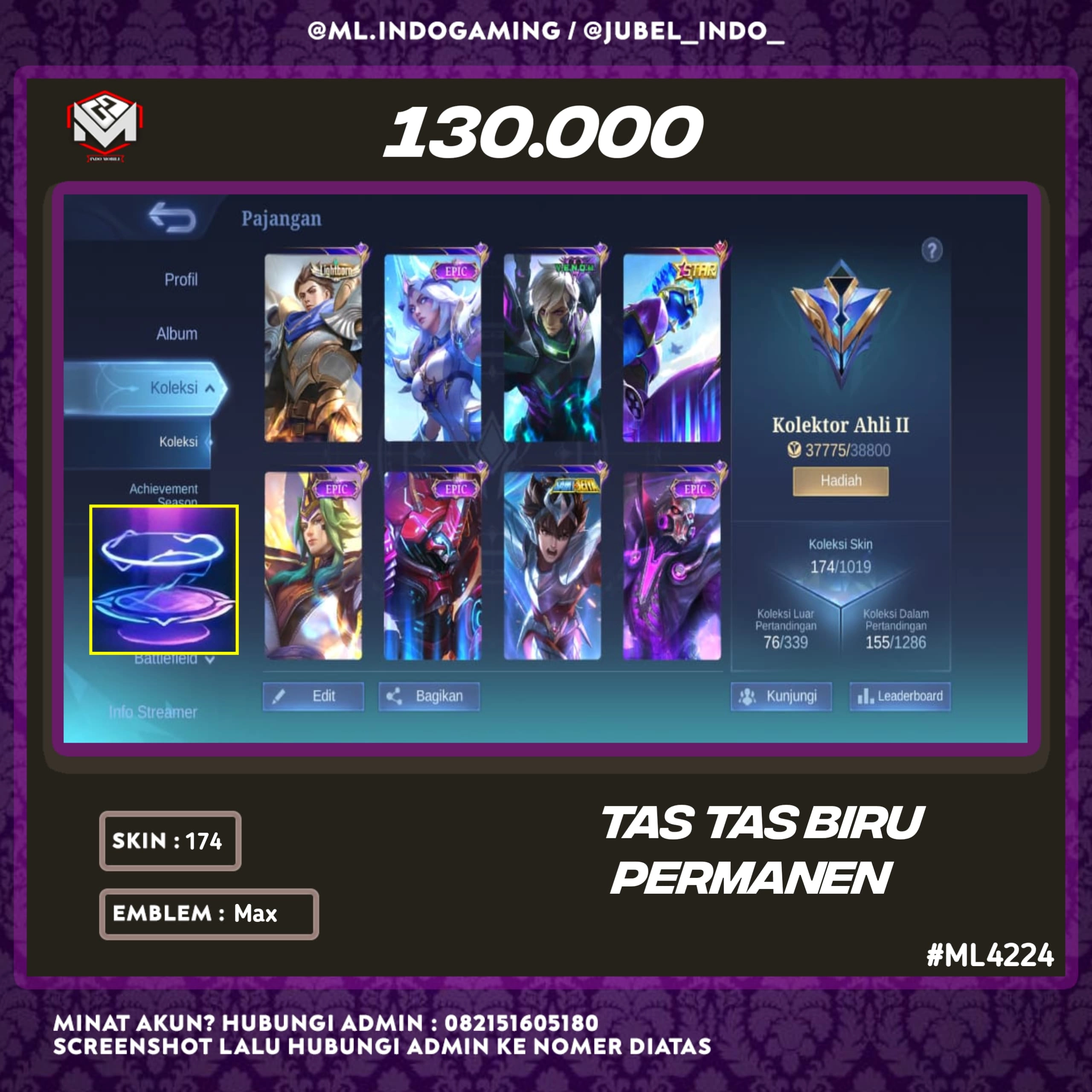STOK ML #ML4224