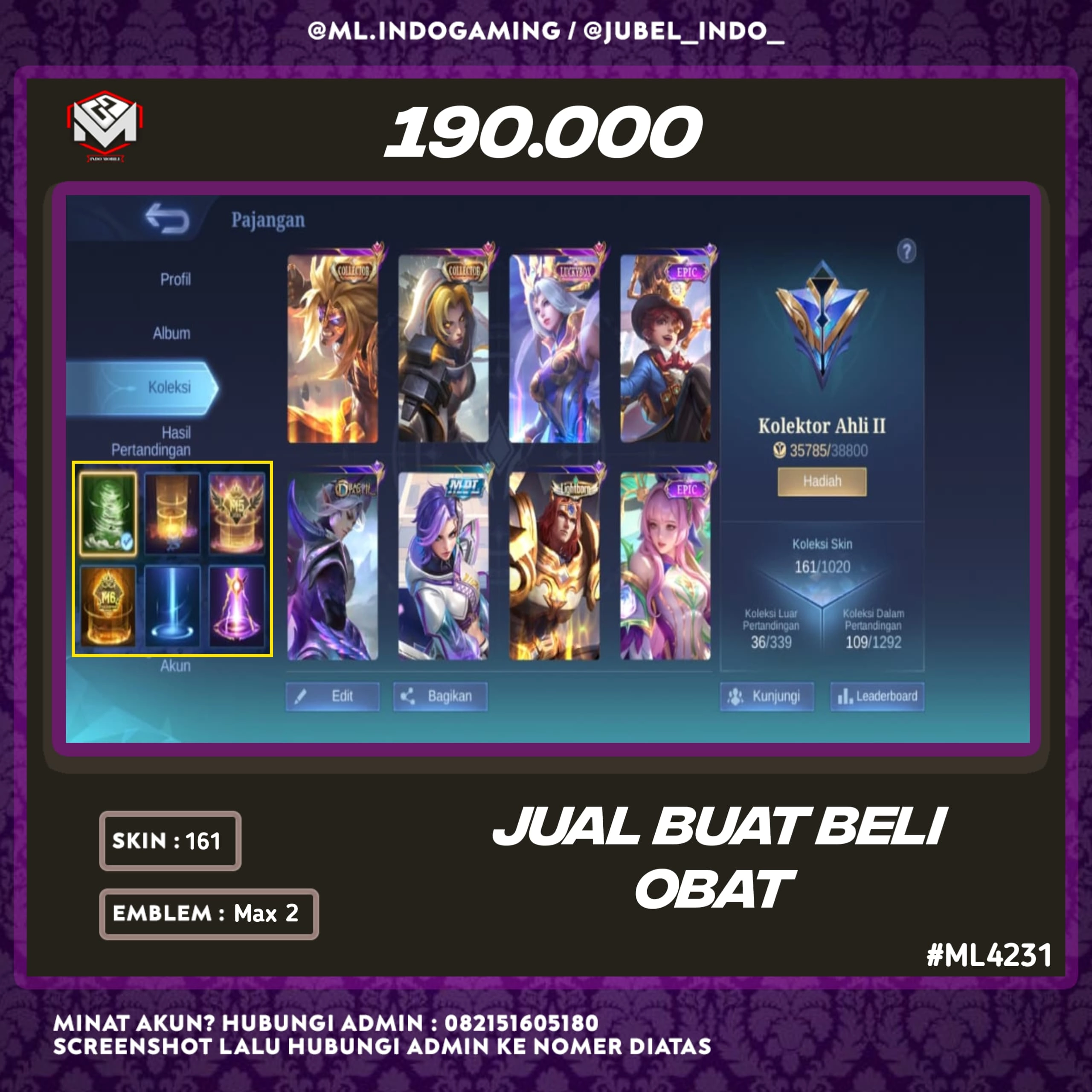 STOK ML #ML4231