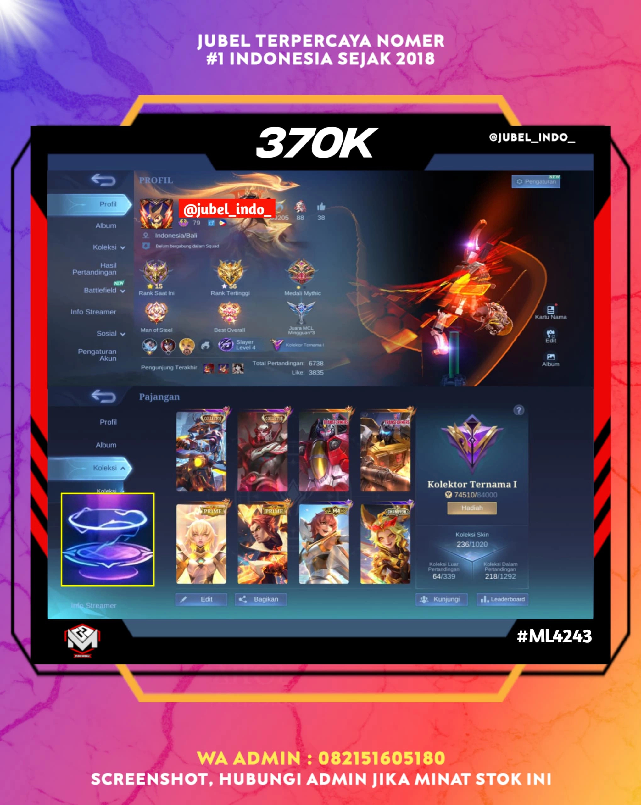 STOK ML #ML4243