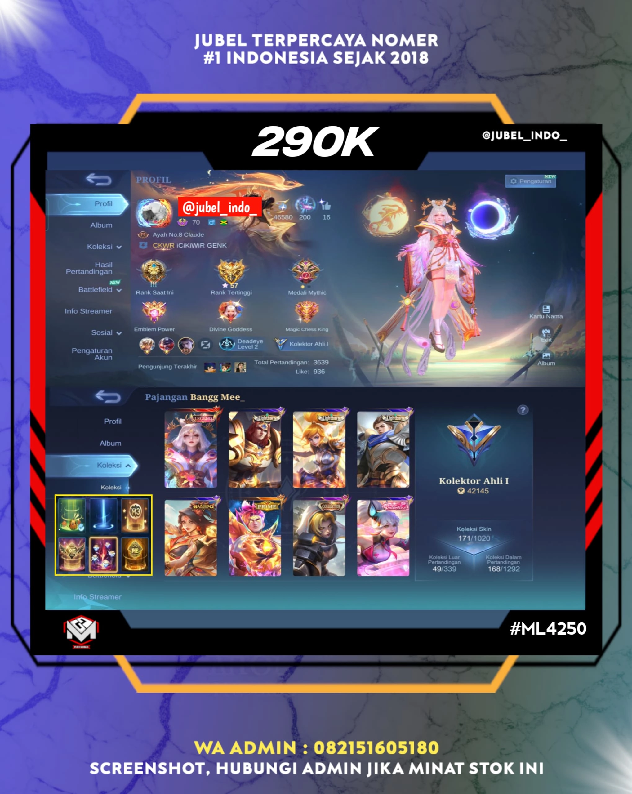 STOK ML #ML4250