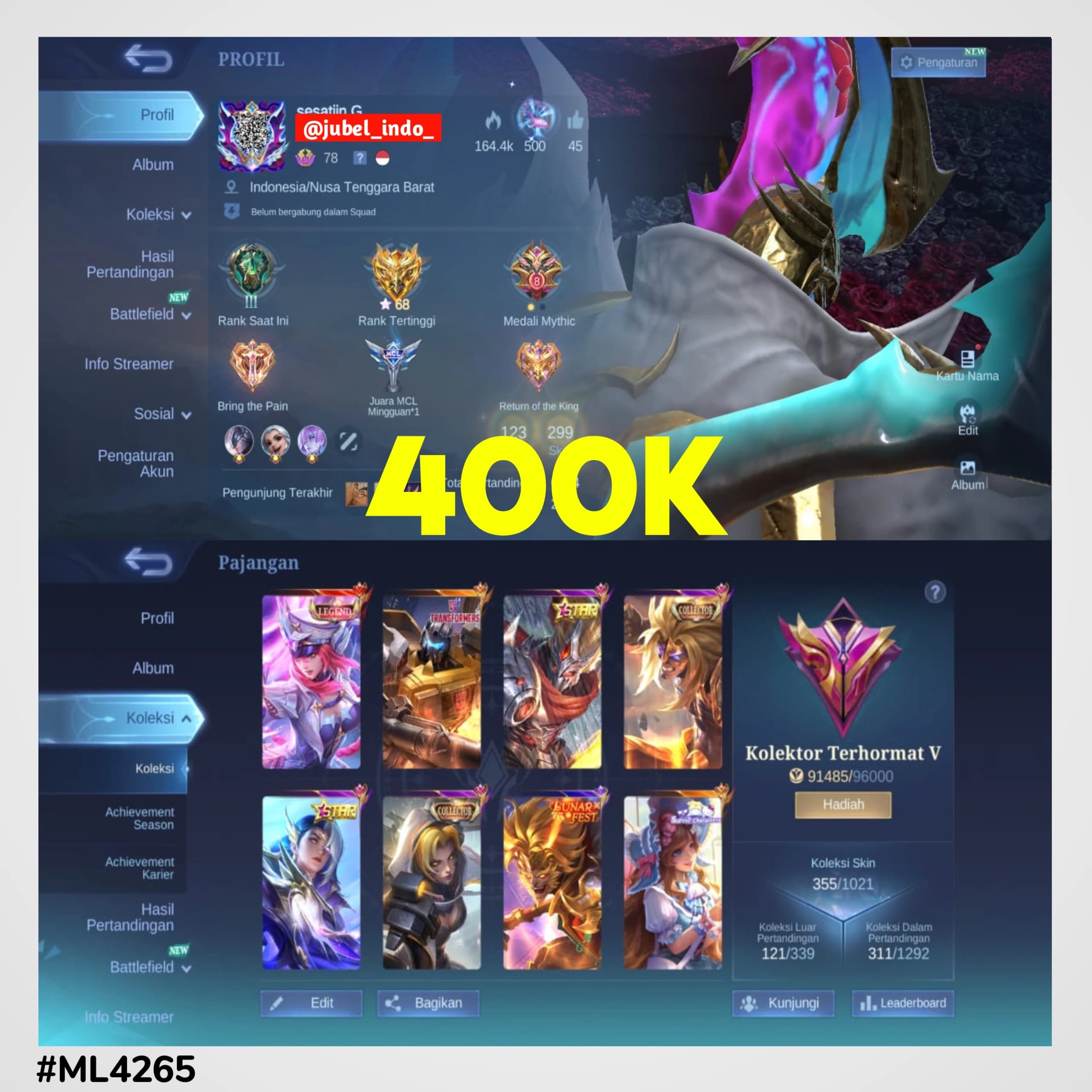 STOK ML #ML4265