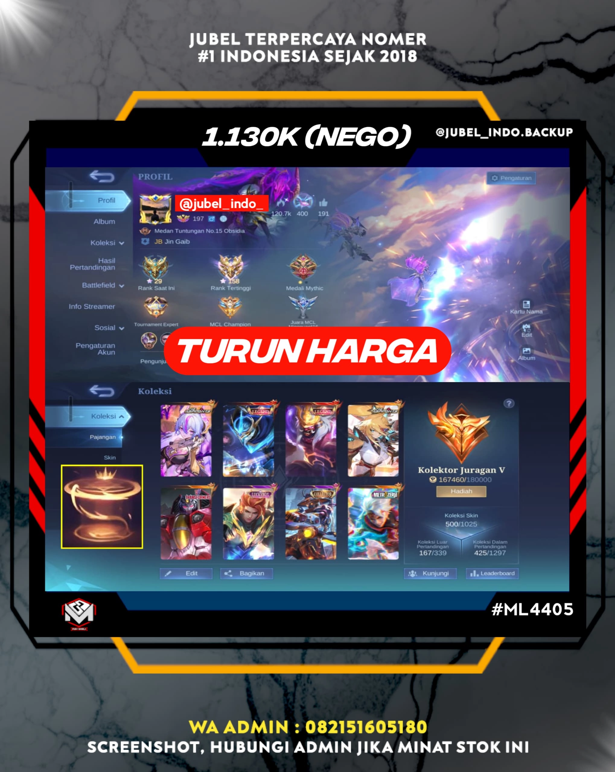 STOK ML #ML4405