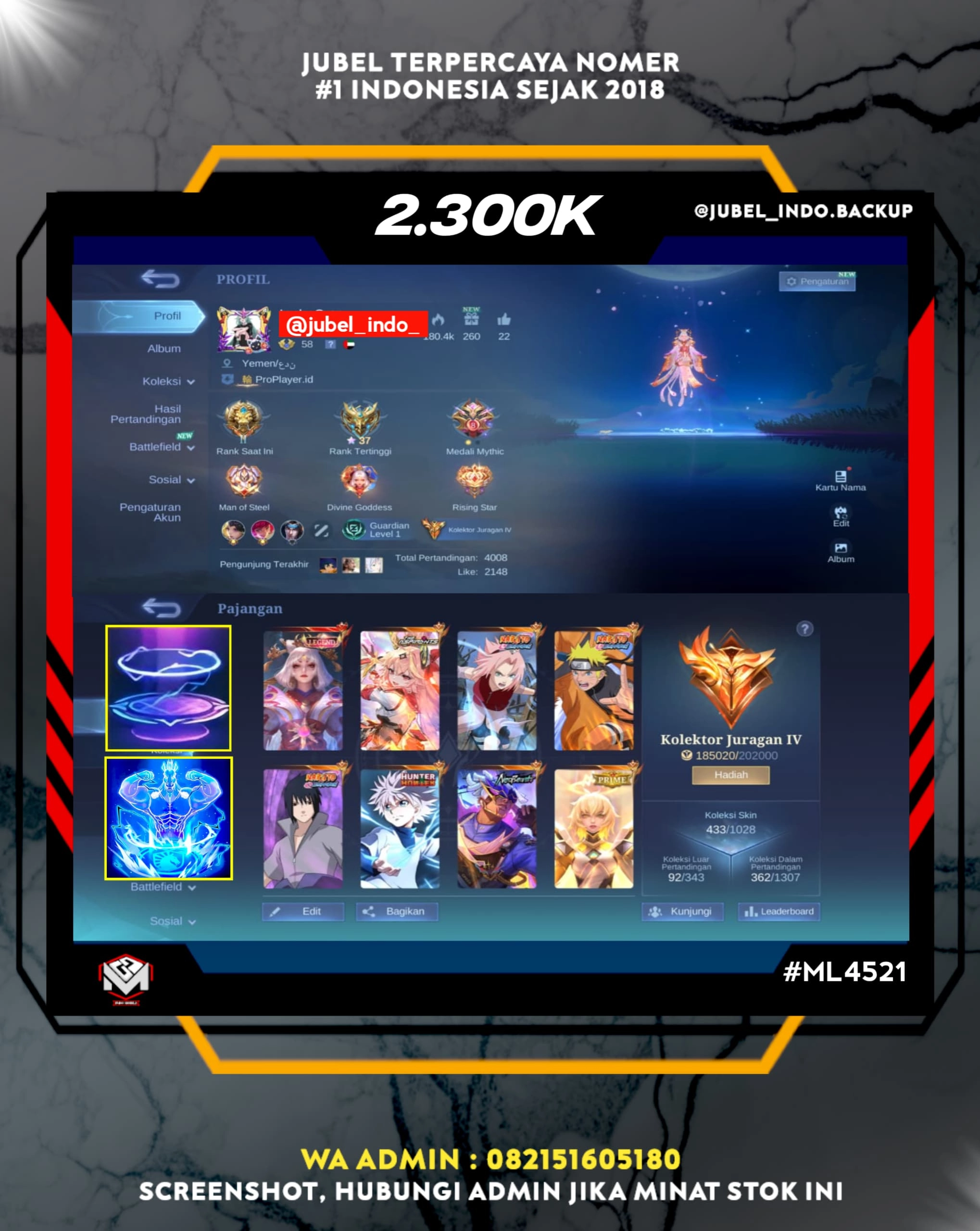 STOK ML #ML4521
